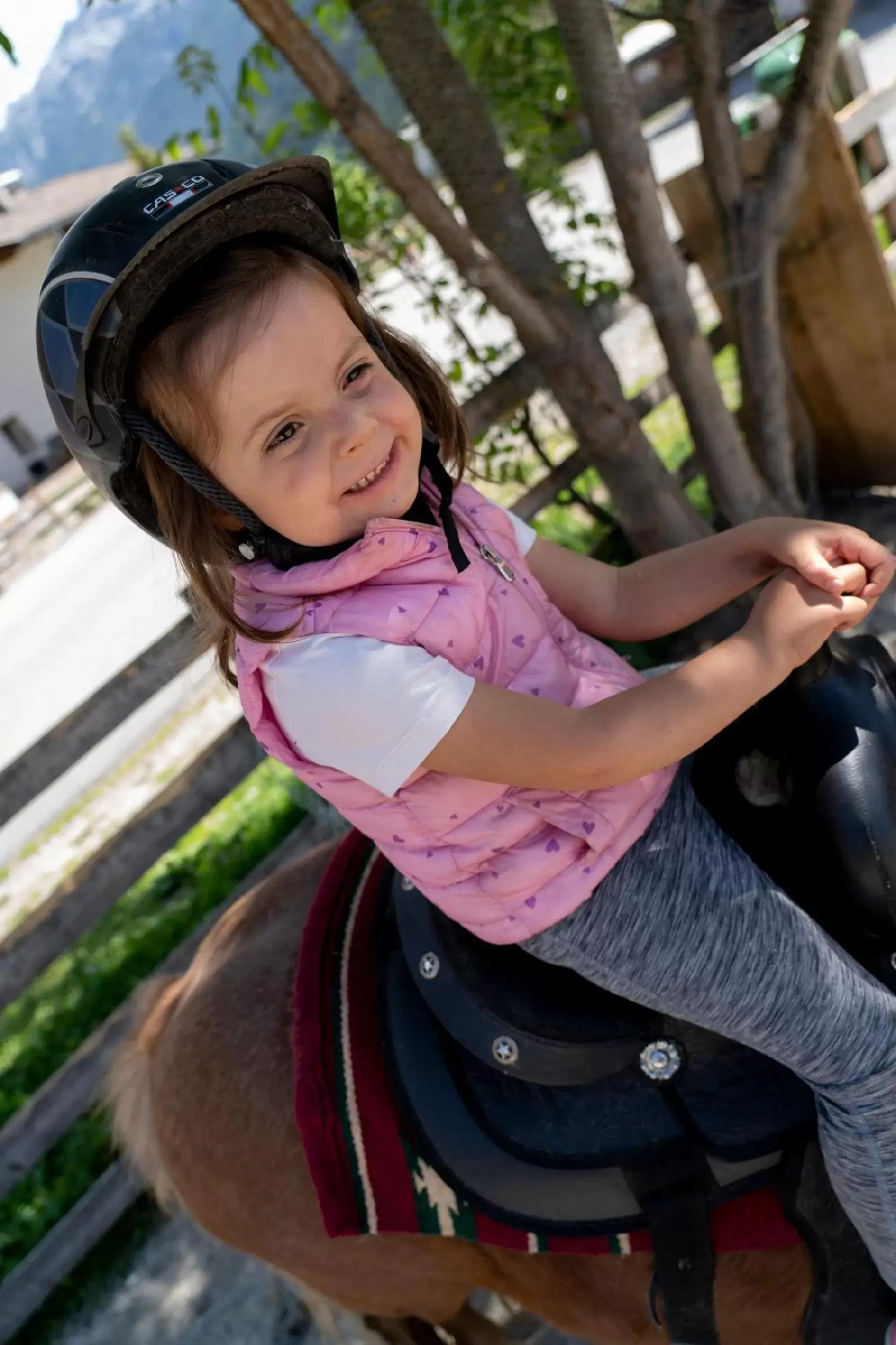Horse-riding, Children in Alpenhotel Kindl