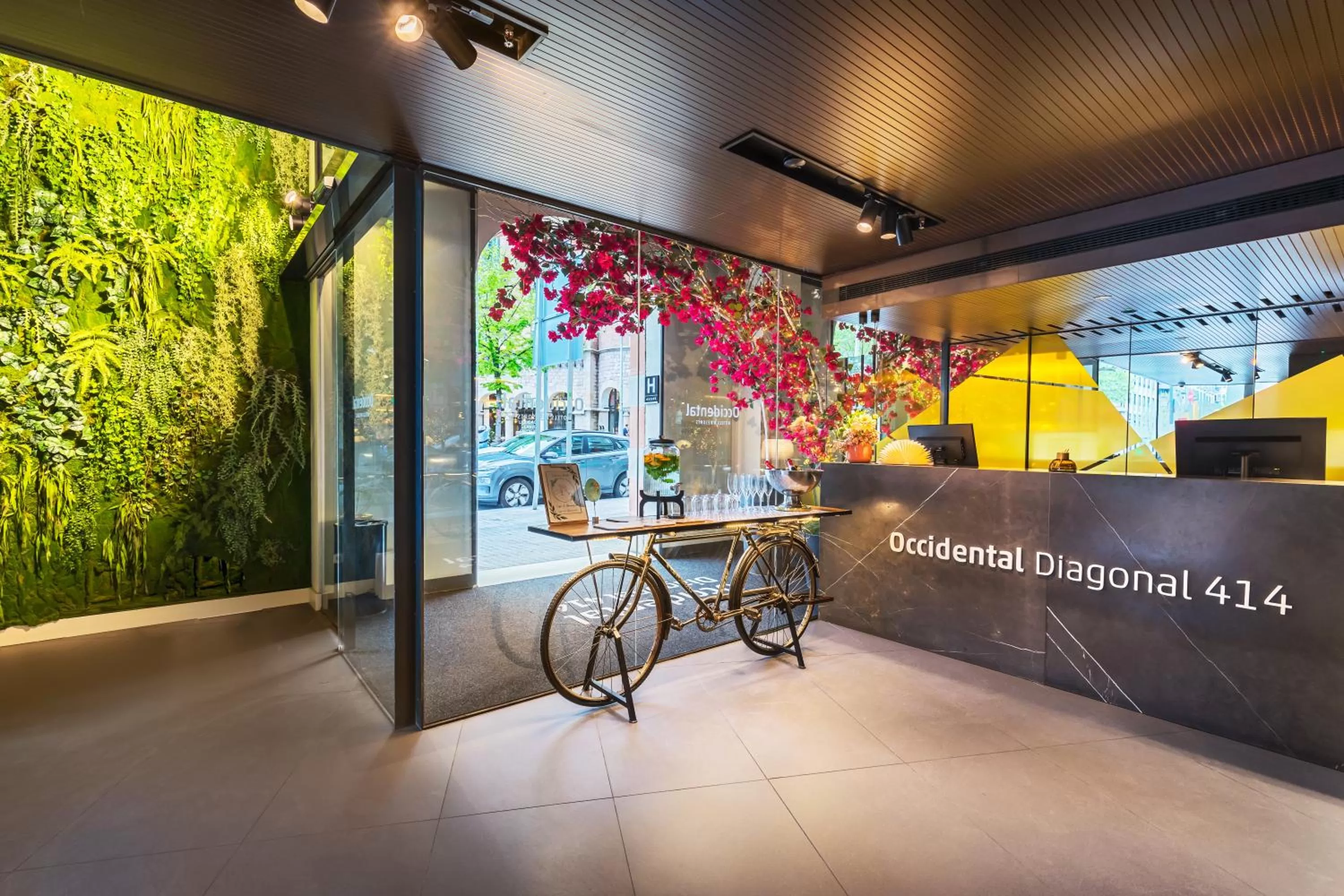 Lobby or reception in Occidental Diagonal 414