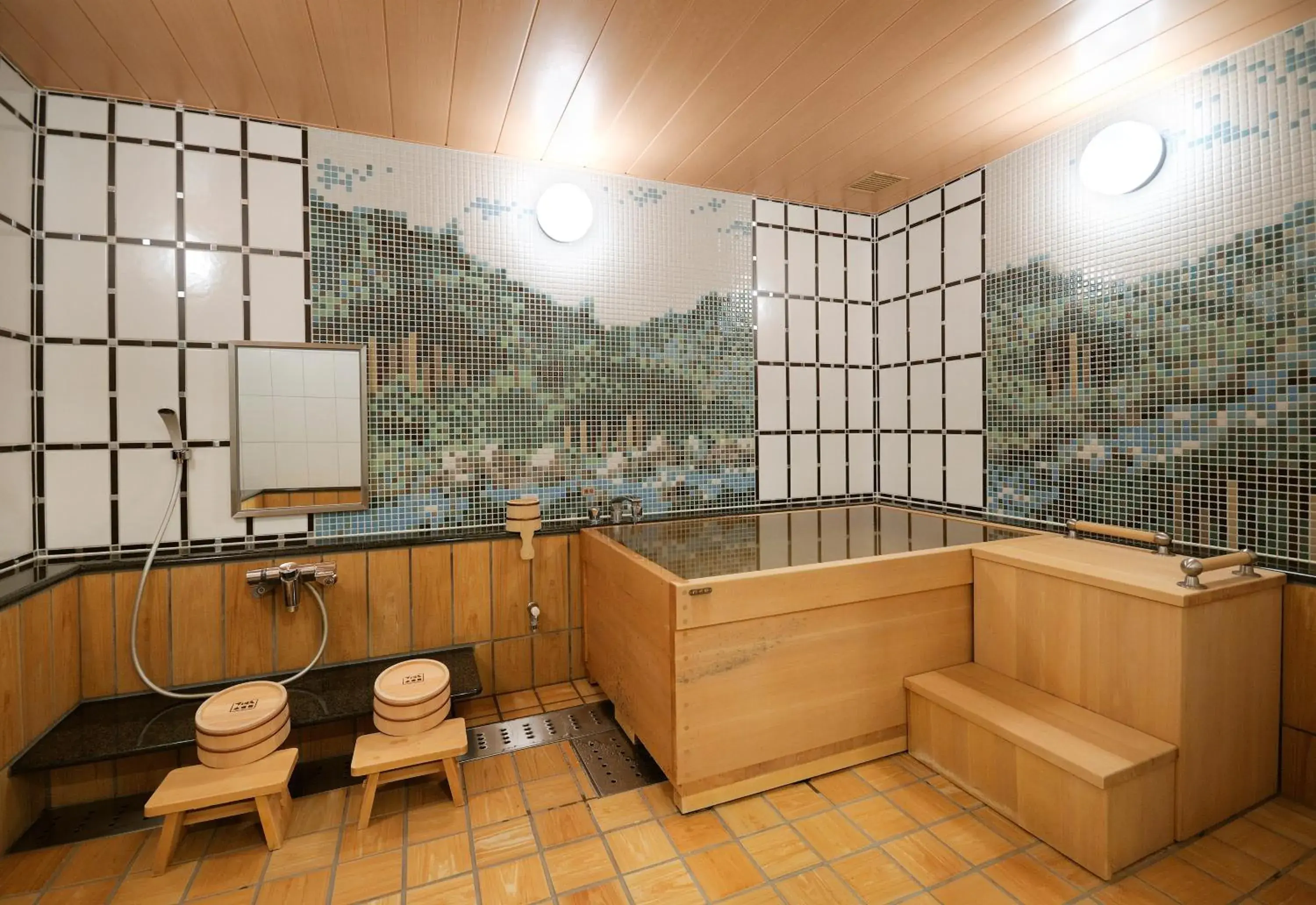 Hot Spring Bath, Restaurant/Places to Eat in Gero Onsen Suimeikan