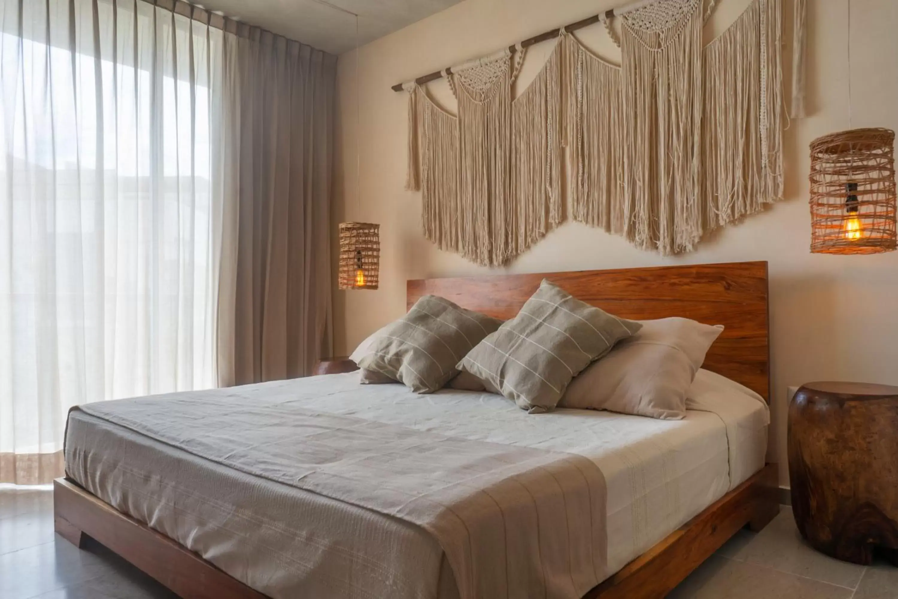 Bedroom, Bed in ARUNA TULUM-Luxury Studios & Apartments