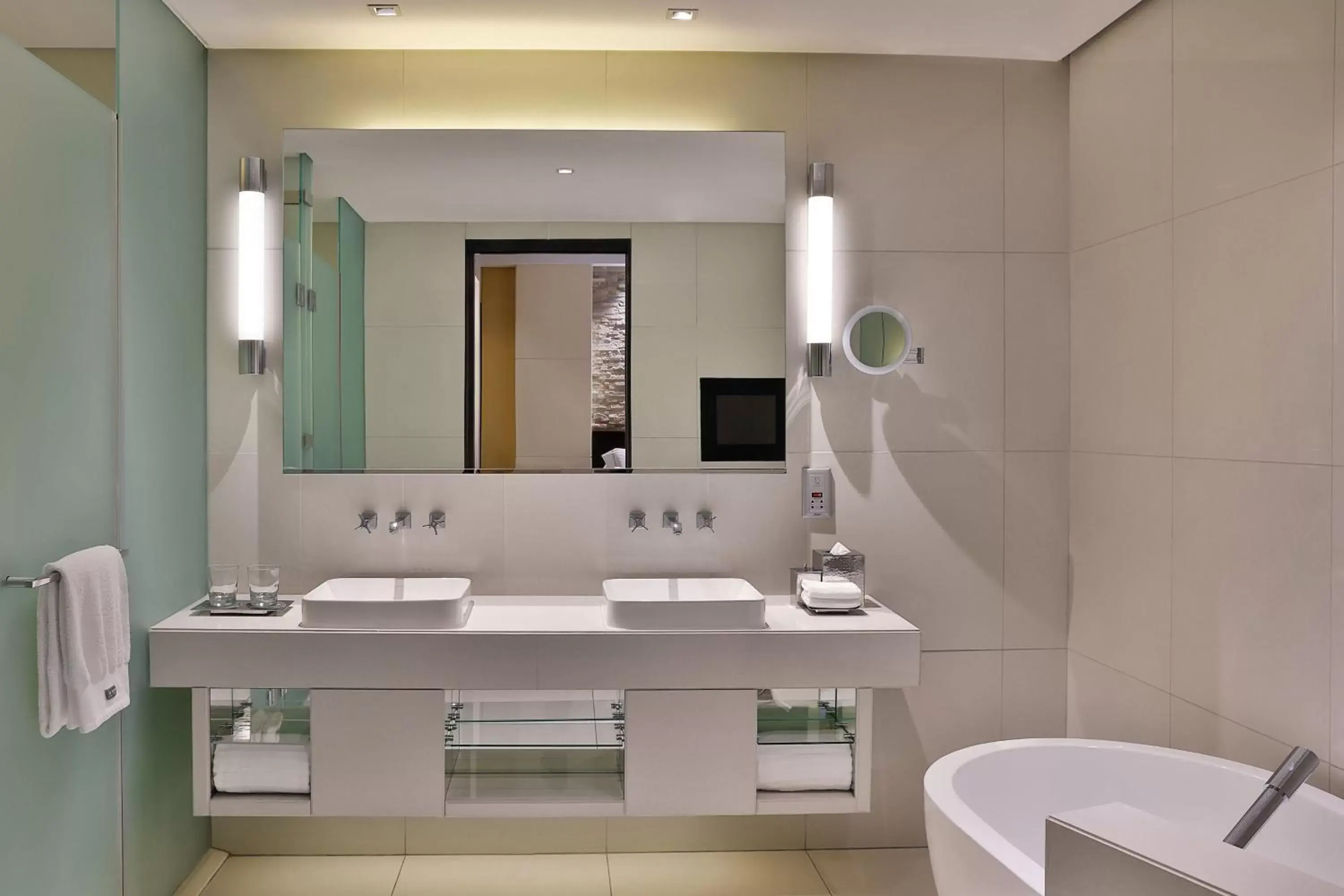 Bathroom in The Westin City Centre Bahrain