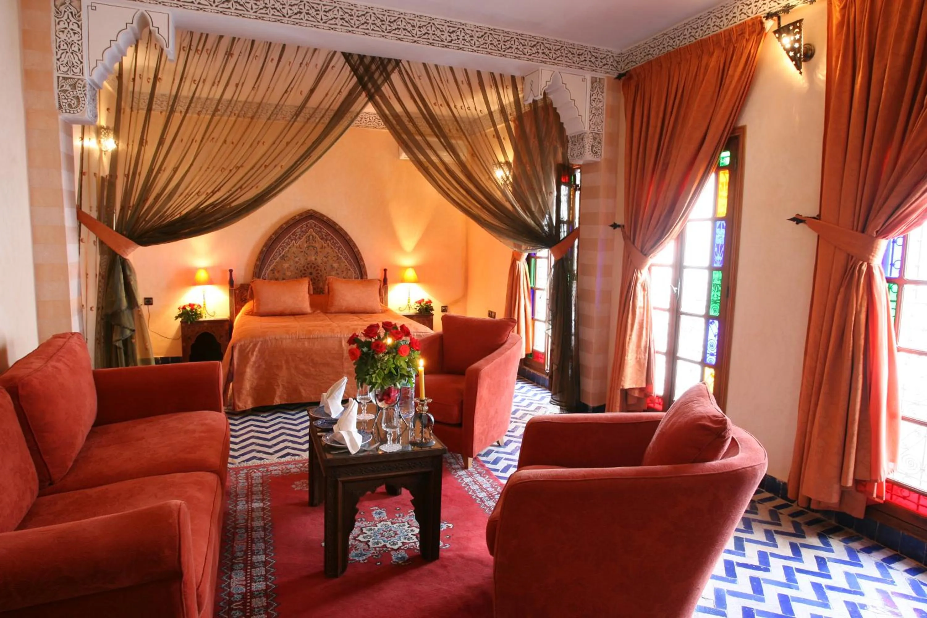 Superior Double Room in Riad - Dar Al Andalous