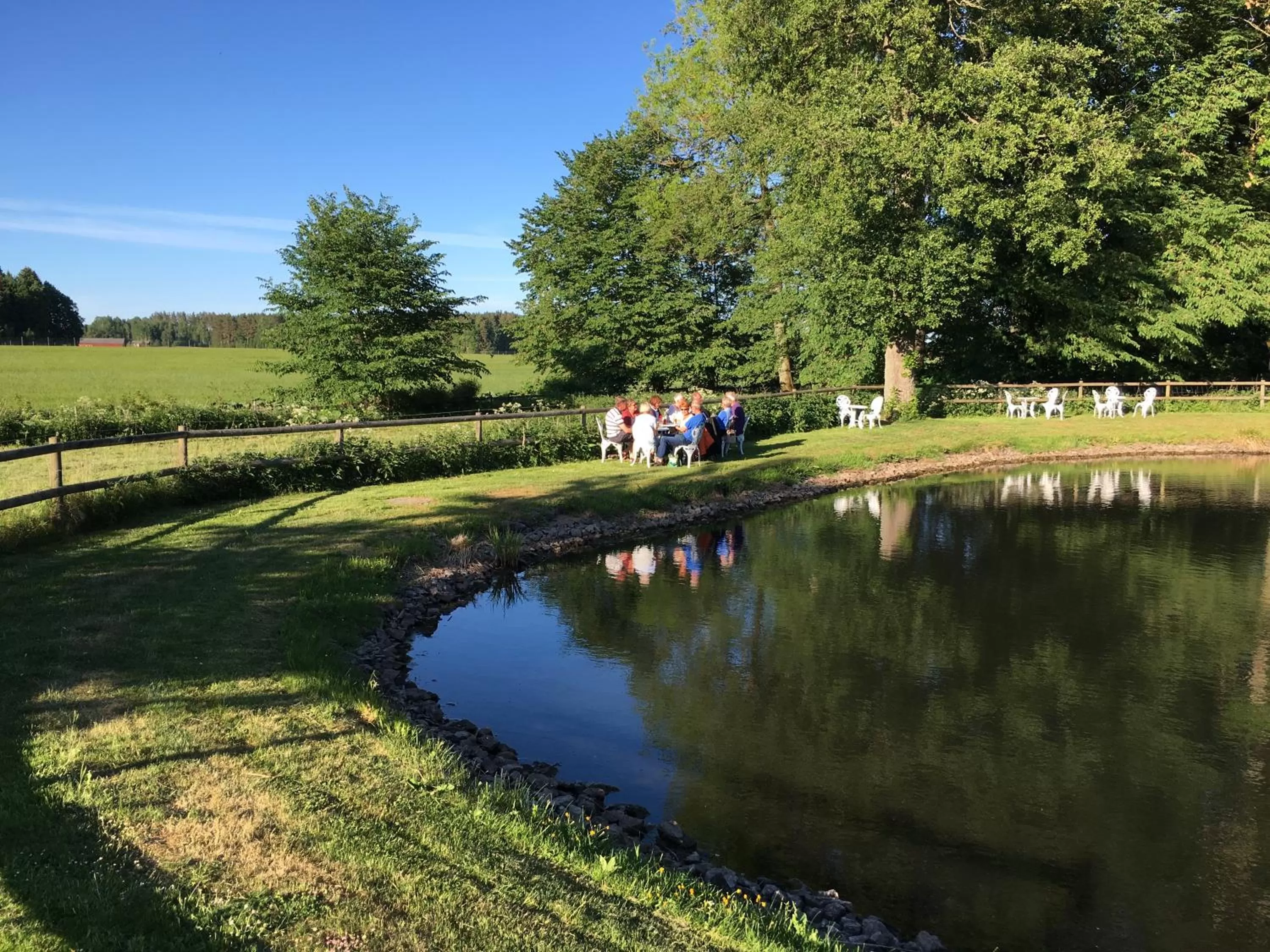 Balcony/Terrace in Brunsbo G:a Biskopsgård Hotell & Konferens