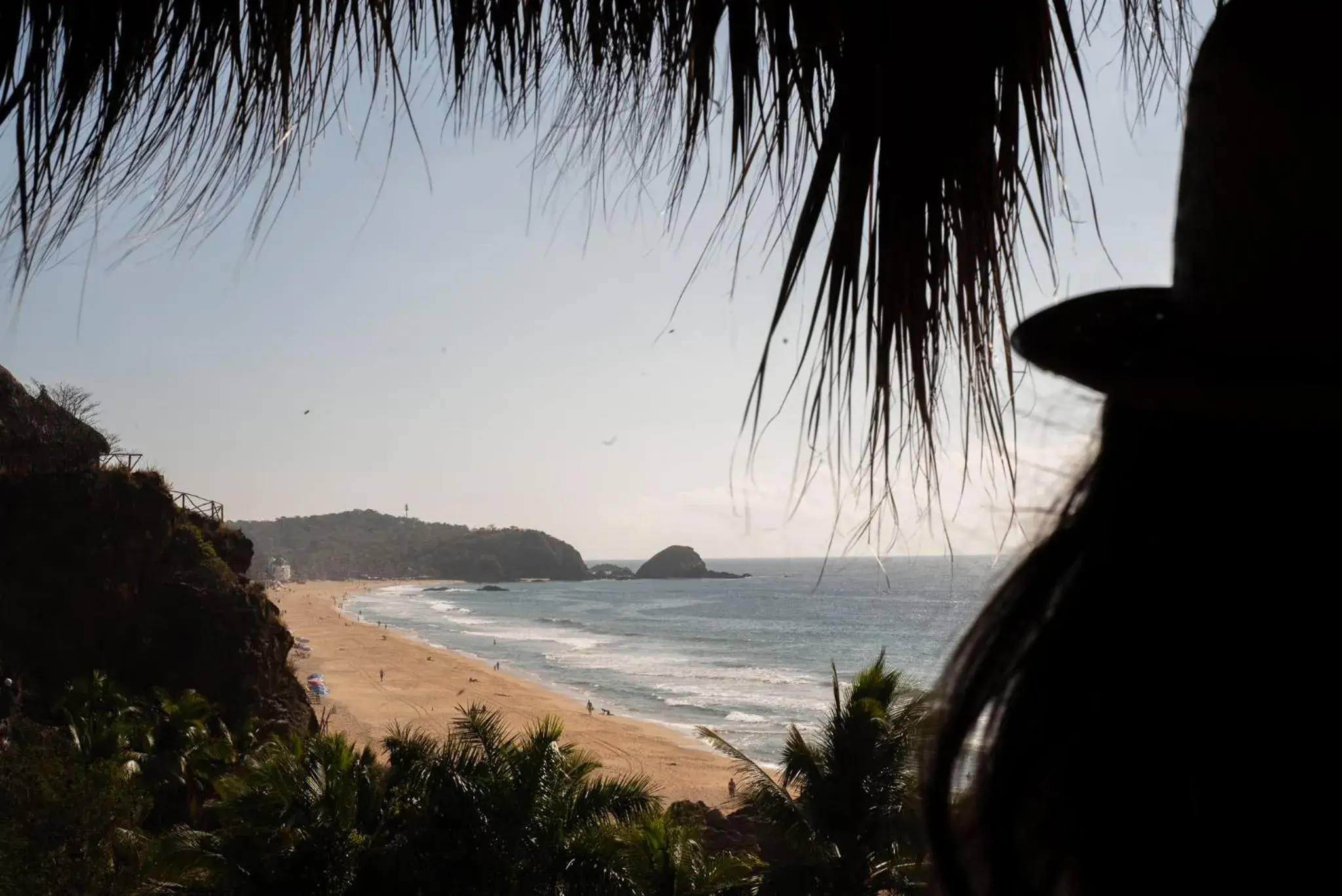 Beach in El Alquimista Yoga Spa