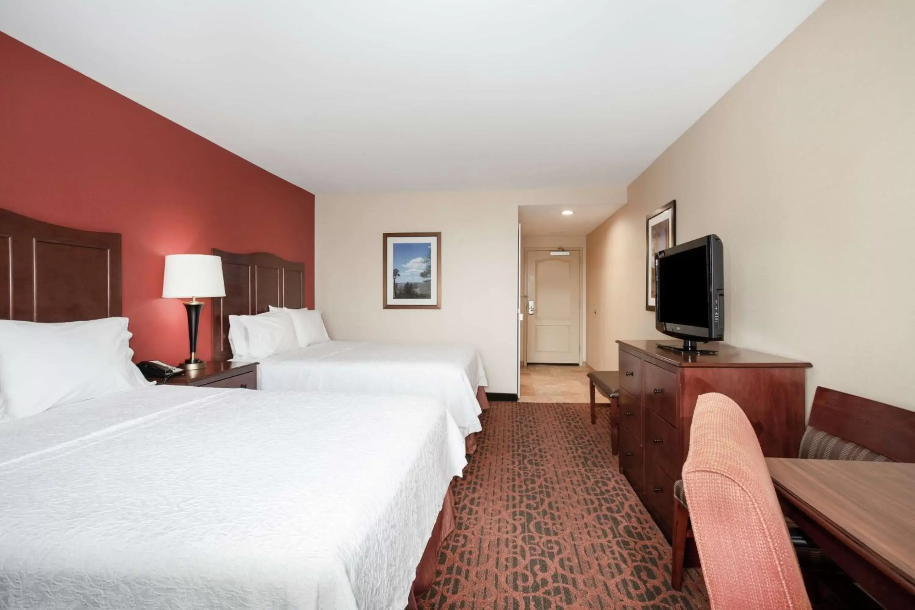 Bedroom, Bed in Hampton Inn and Suites Denver/South-RidgeGate Bedroom, Bed in Hampton Inn and Suites Denver/South-RidgeGate