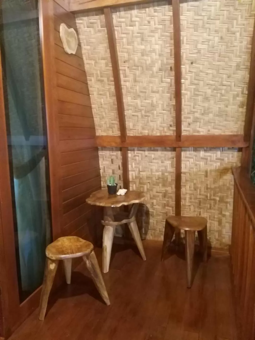 Seating area in Pavilla Labuan Bajo