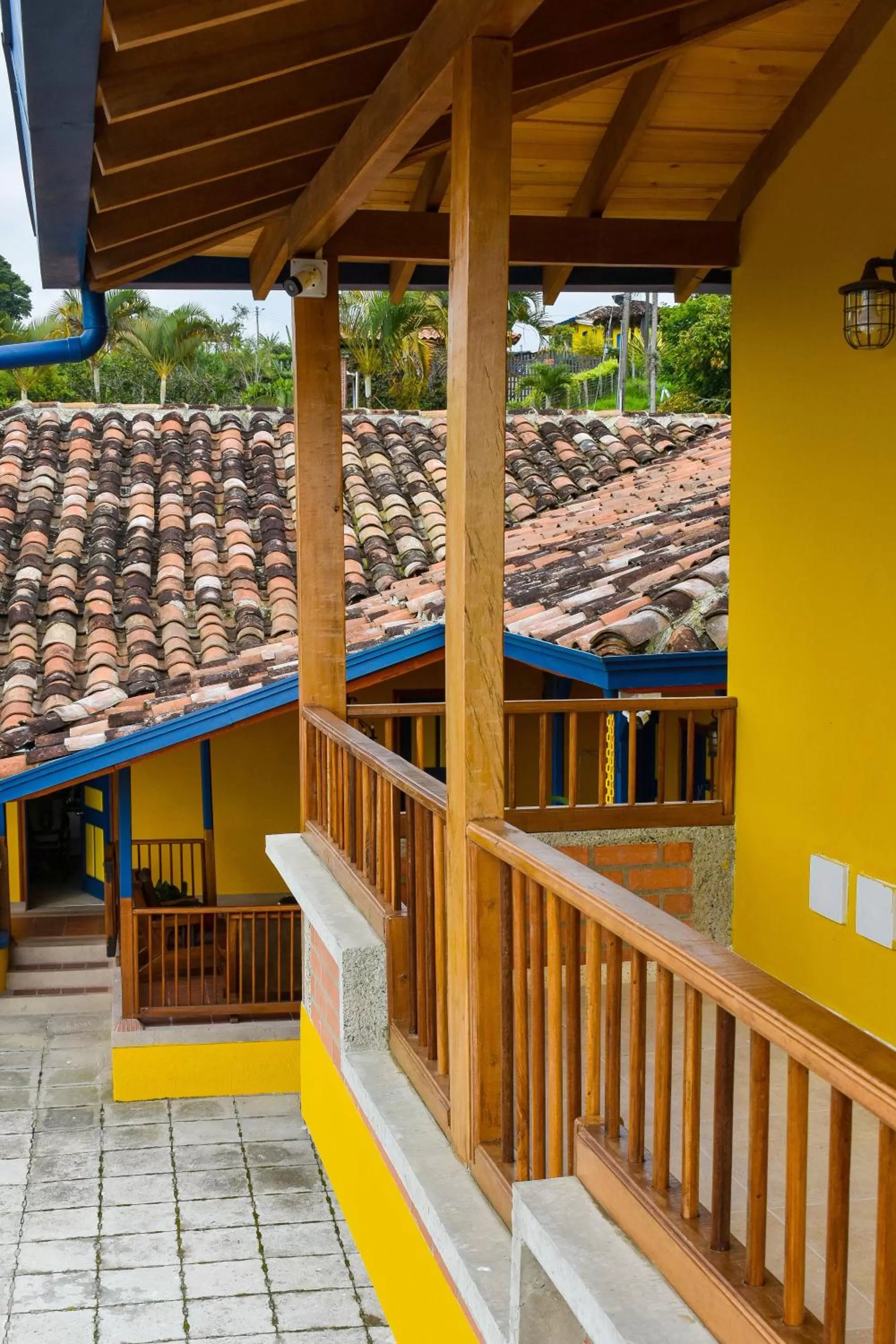 Garden view, Balcony/Terrace in Guaduales Ecohotel