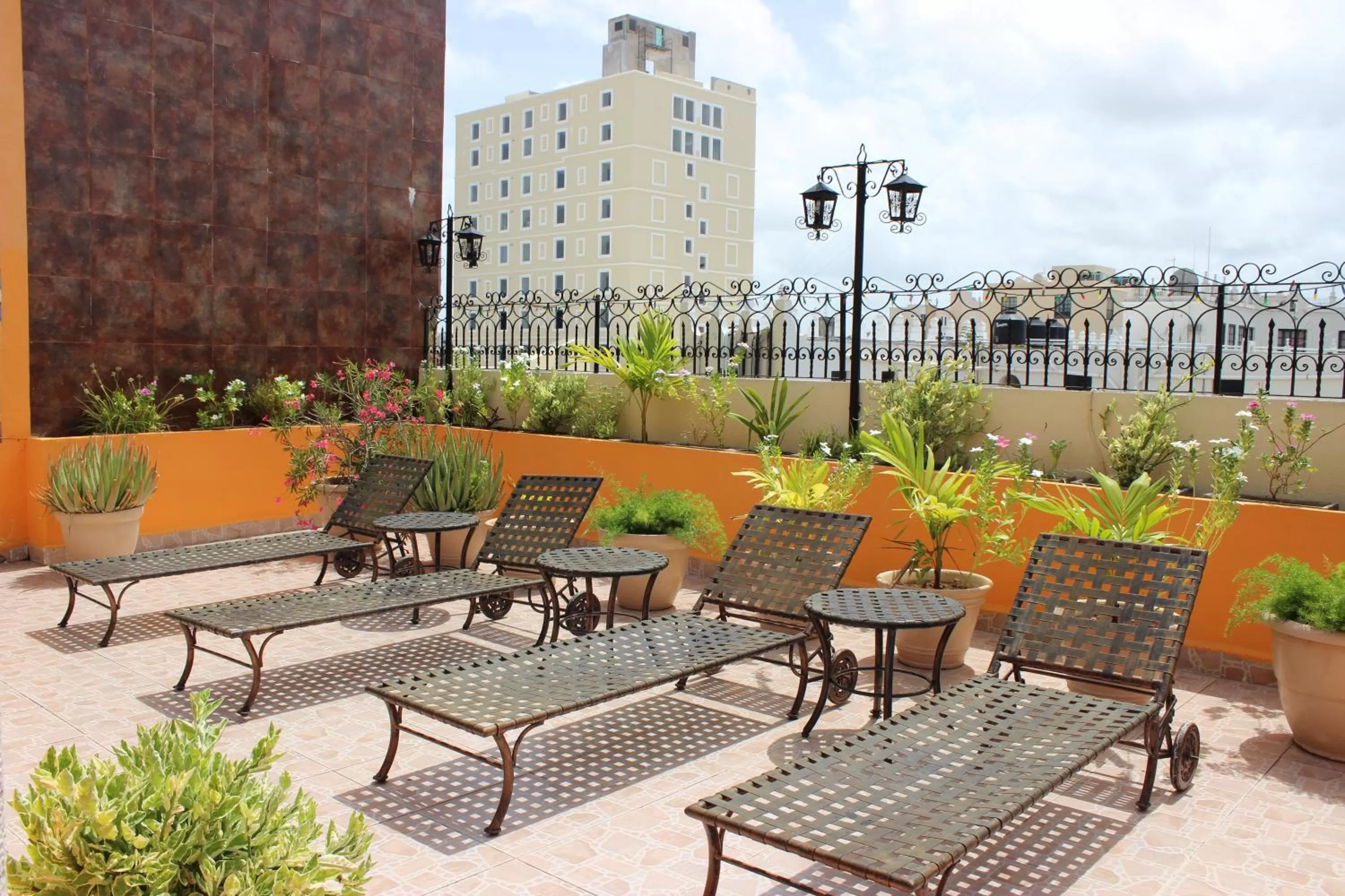 Garden in Hotel Colonial de Merida