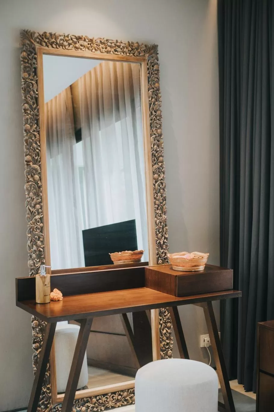 Decorative detail in The Ning Resort Ubud