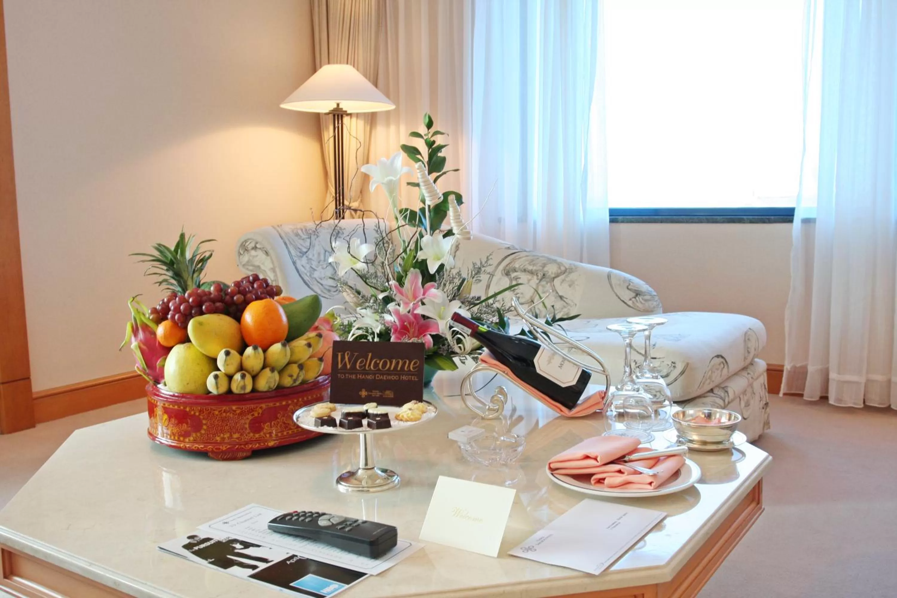 Food in Hanoi Daewoo Hotel