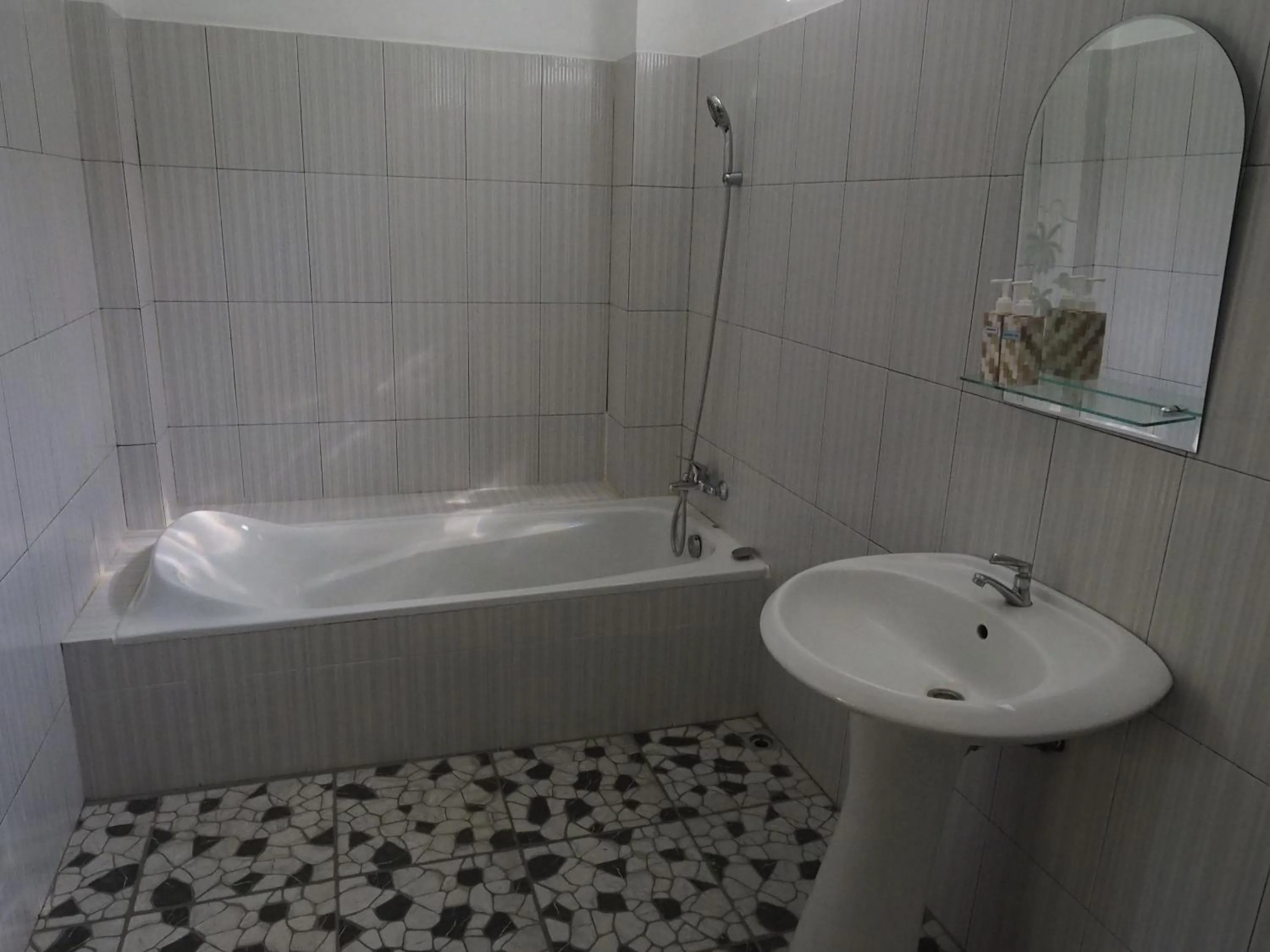 Bathroom in Argasoka Bungalows