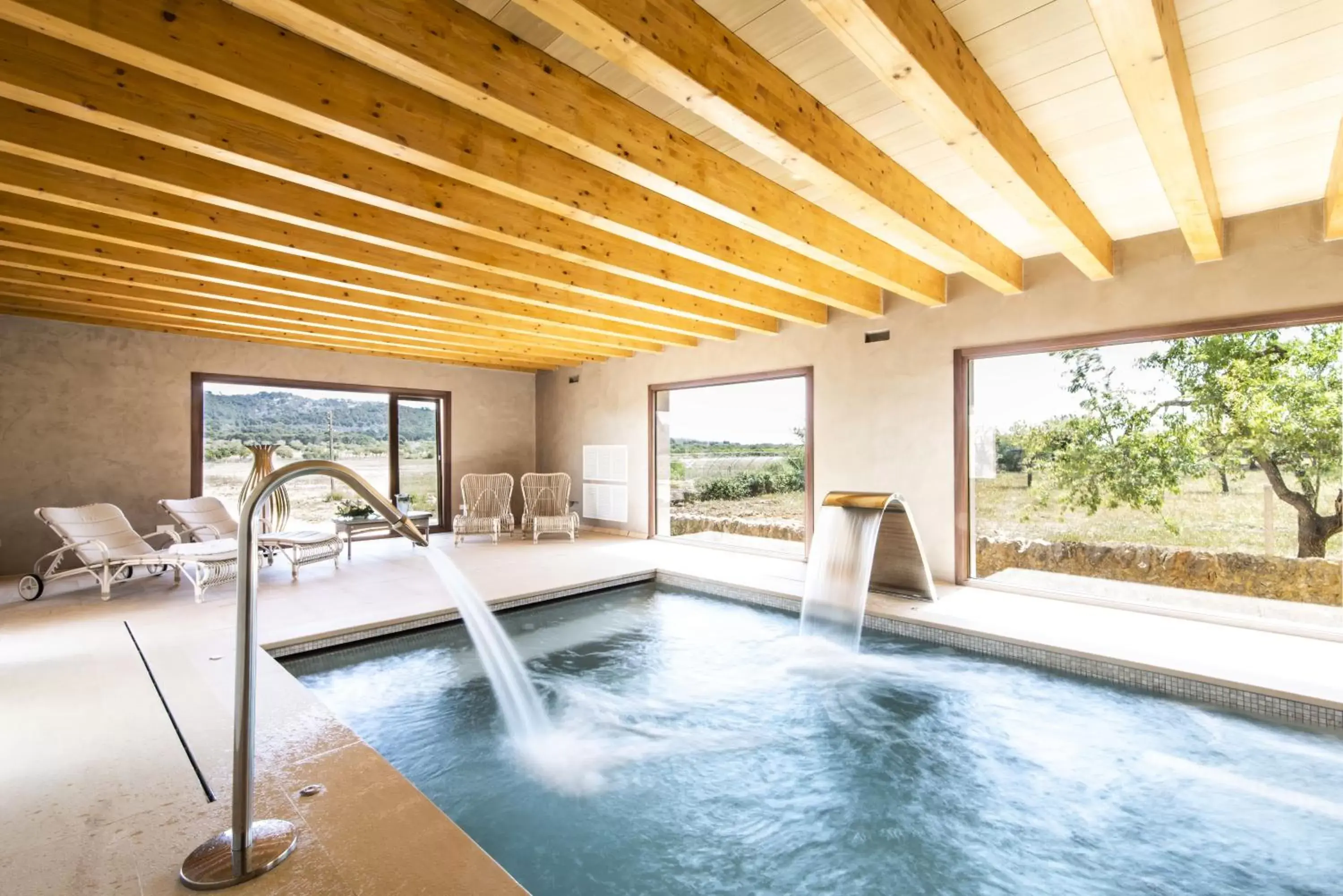 Hot Spring Bath, Swimming Pool in Aumallia Hotel & Spa