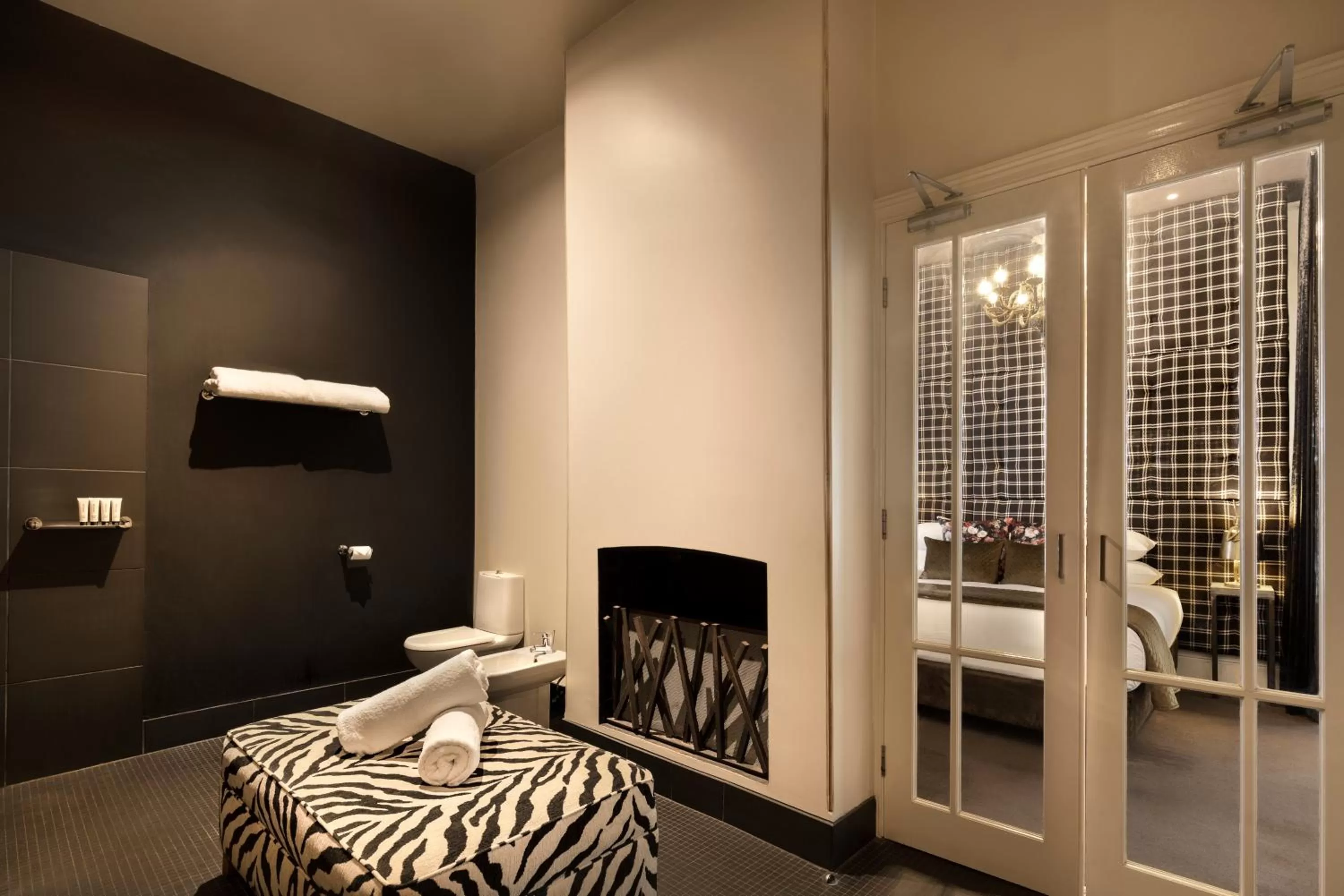 Bathroom in Hotel Frangos