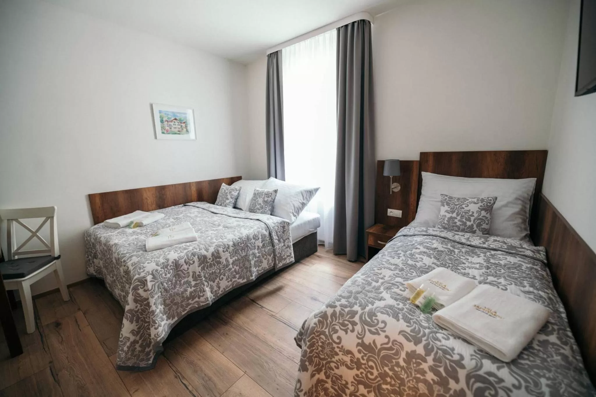 Photo of the whole room, Bed in Vila Jáchymov