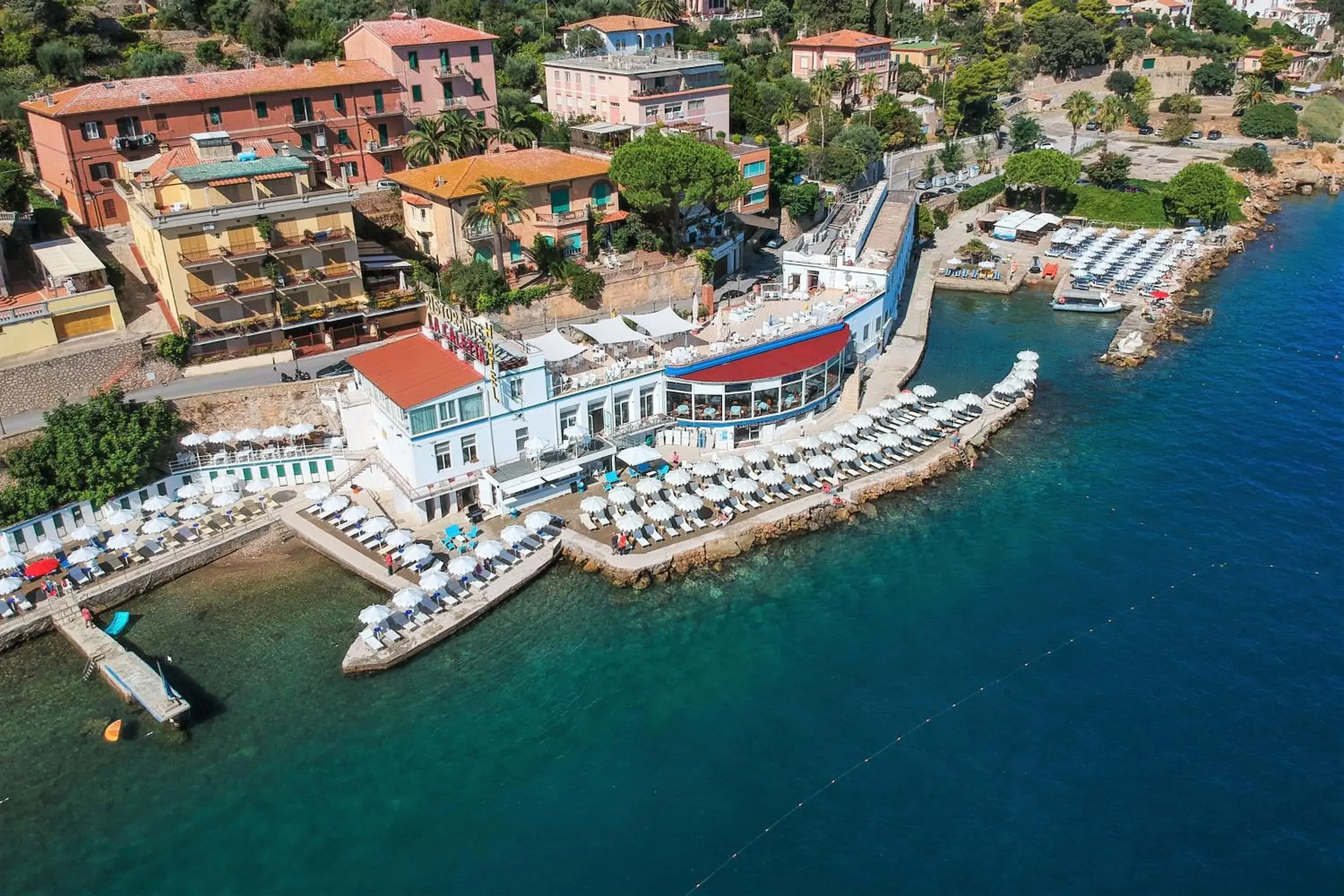 Bird's eye view, Bird's-eye View in Hotel La Caletta