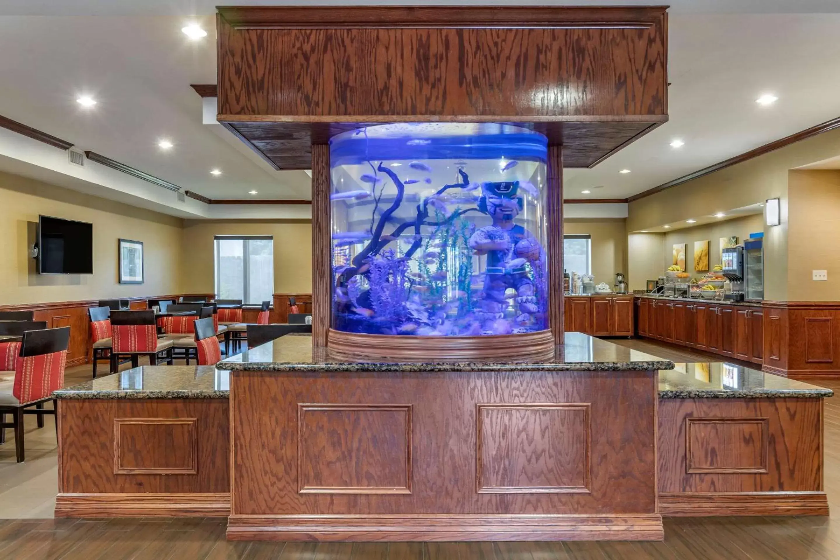 Lobby or reception, Restaurant/Places to Eat in Comfort Suites Near Texas A&M Corpus Christi