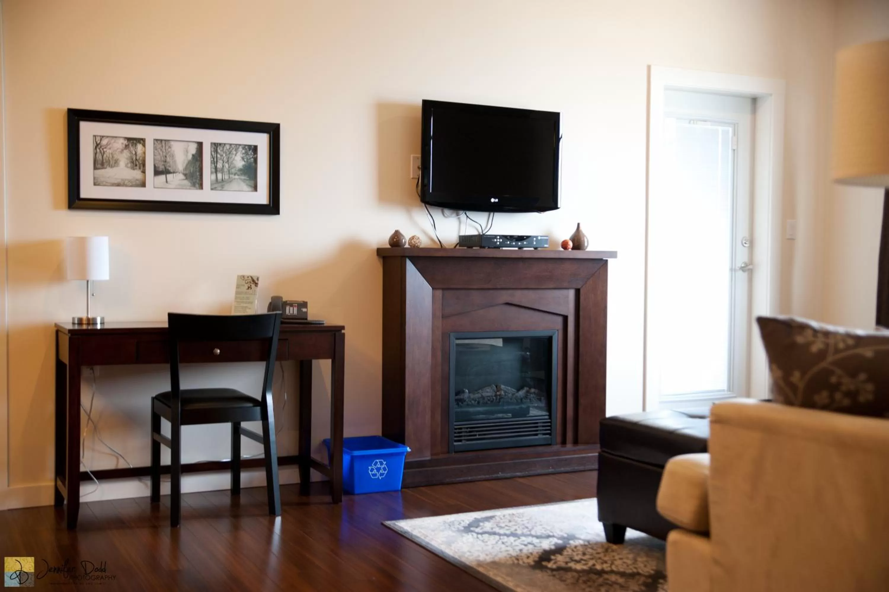 Living room, TV/Entertainment Center in Beyond Bliss Suites & Spa