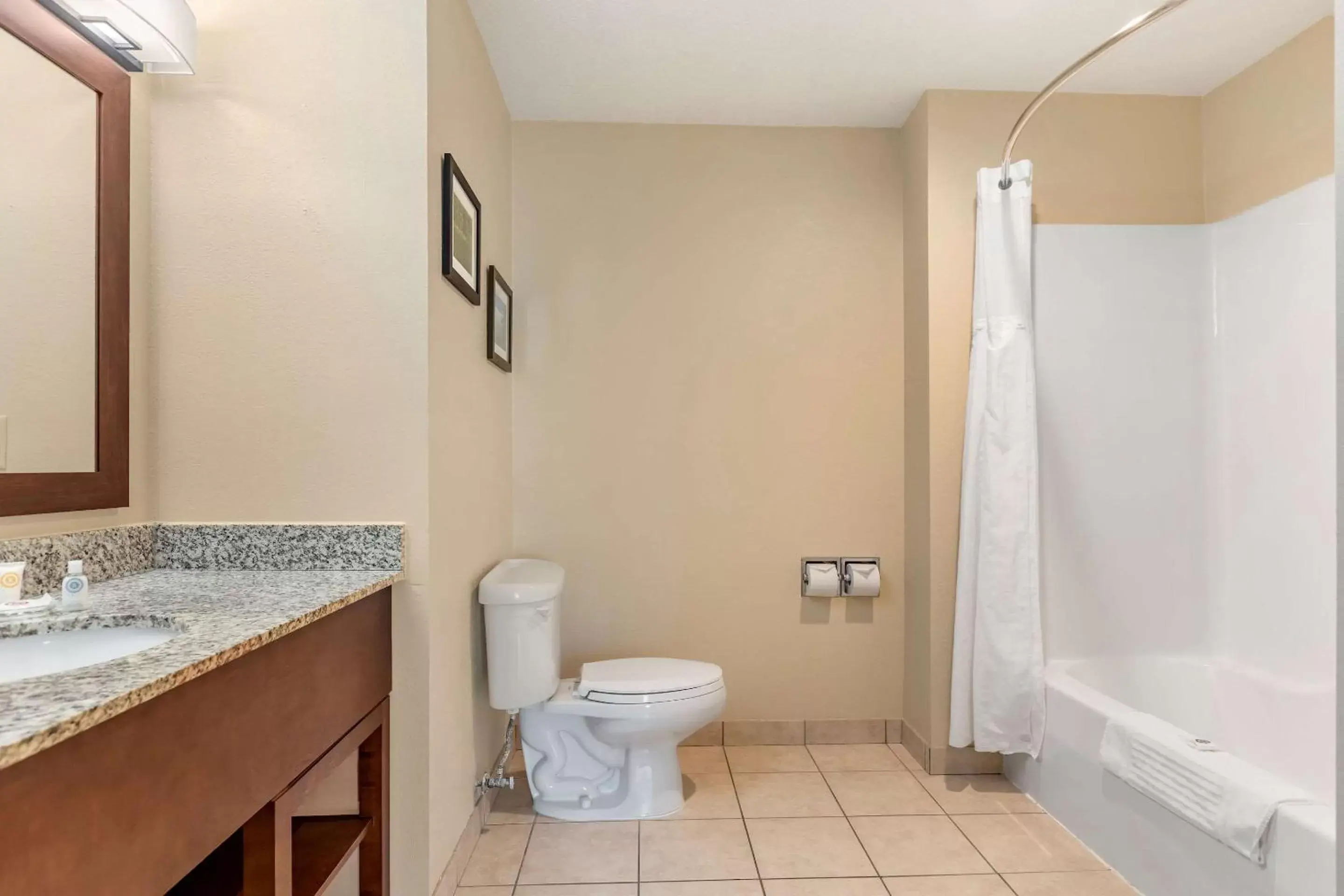 Bathroom in Comfort Suites Grand Rapids North