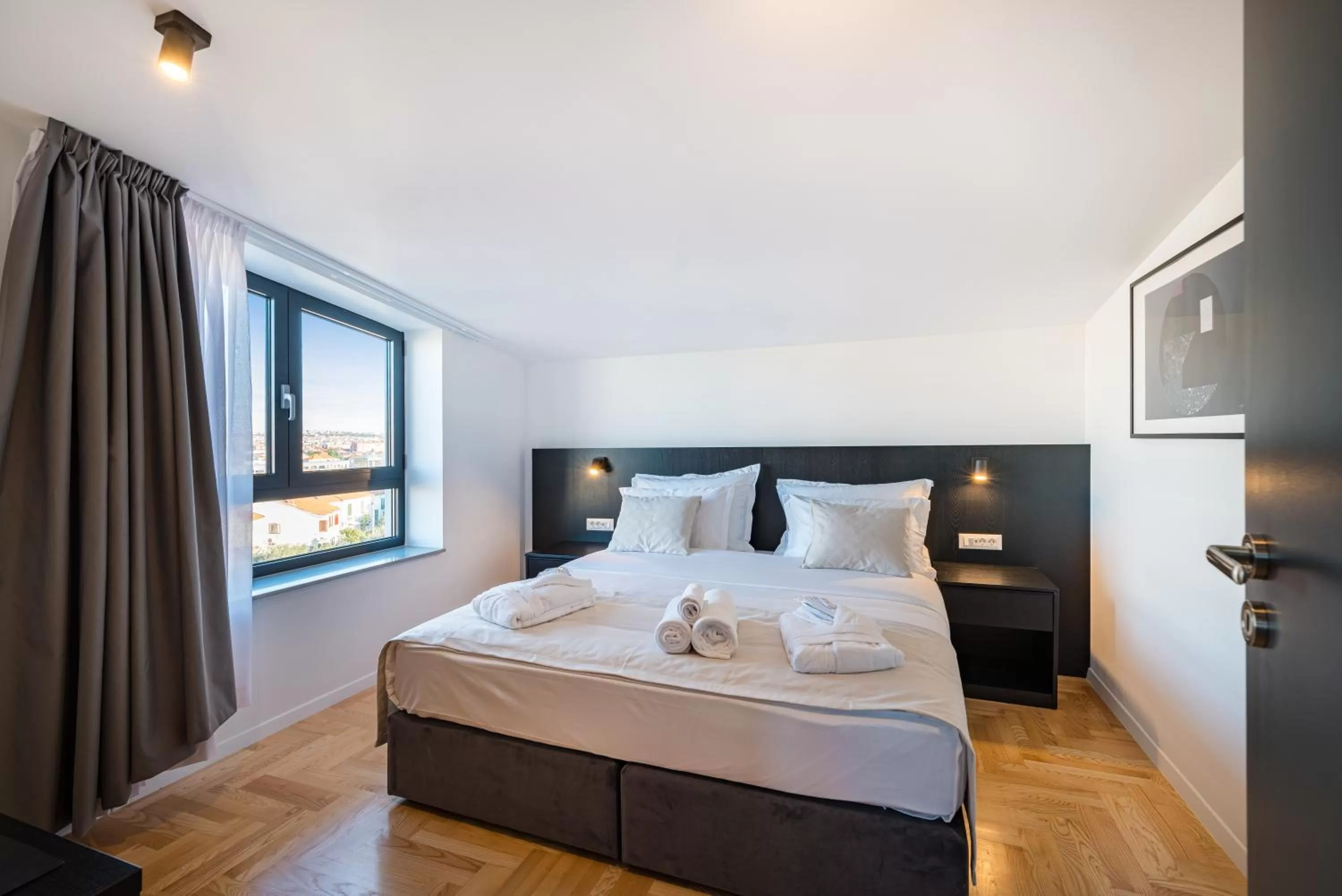 Bed in Miramare Hotel