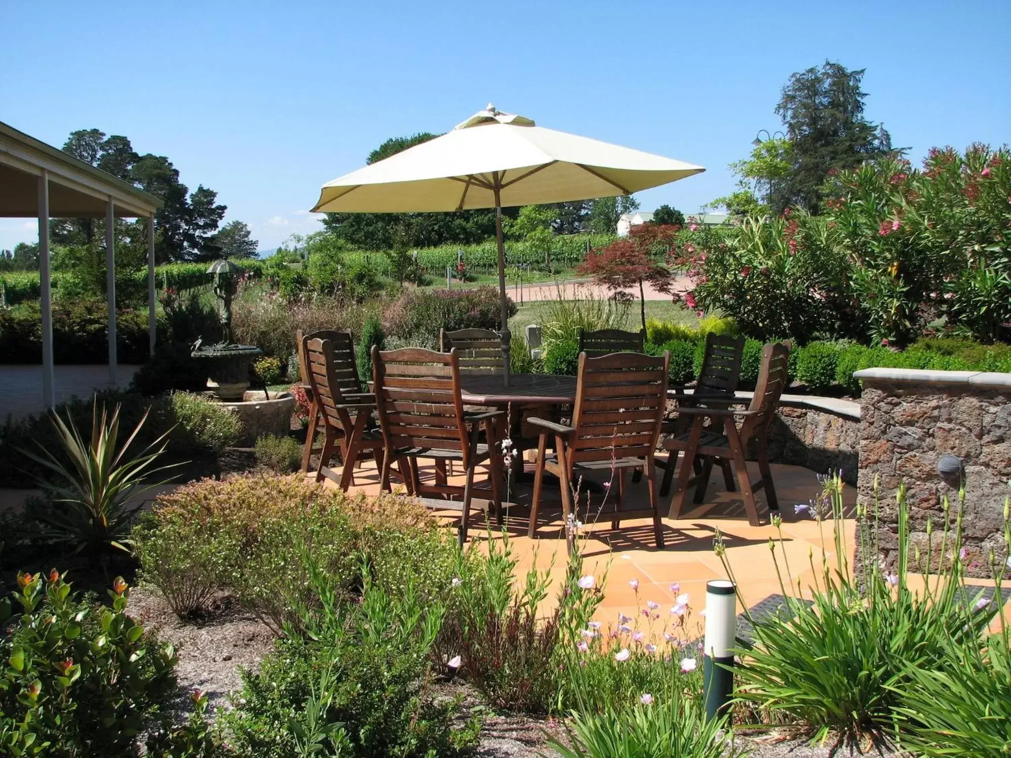 Garden in Wild Cattle Creek Estate