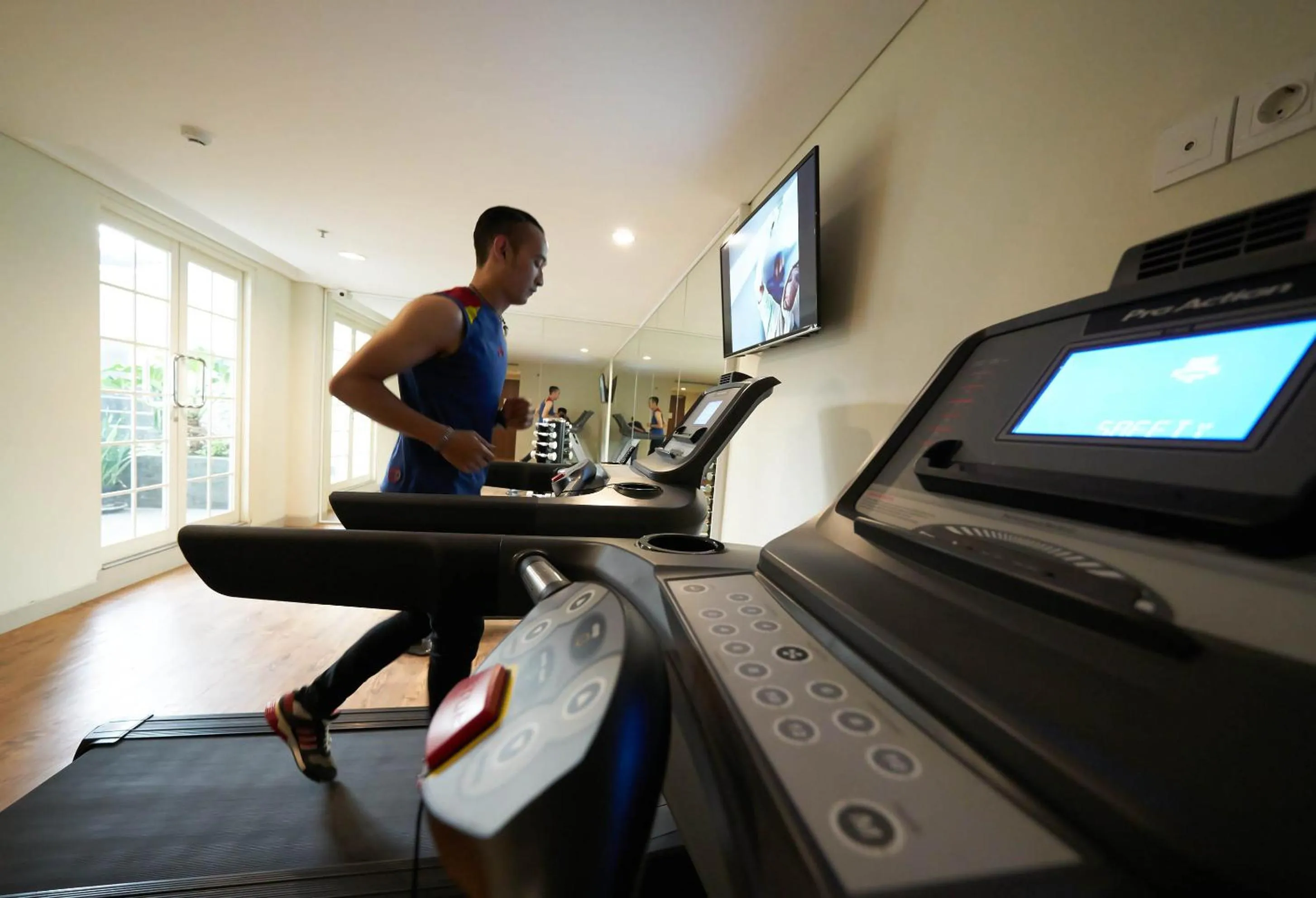 Fitness centre/facilities in Kokoon Hotel Surabaya