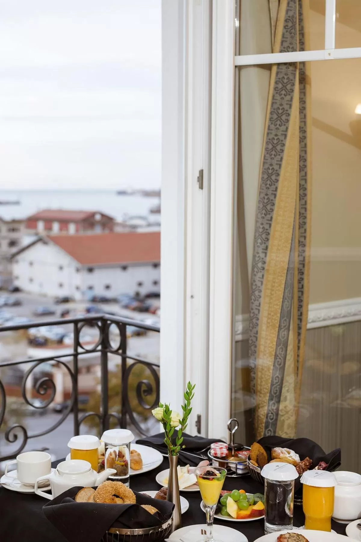 Food close-up in Mediterranean Palace
