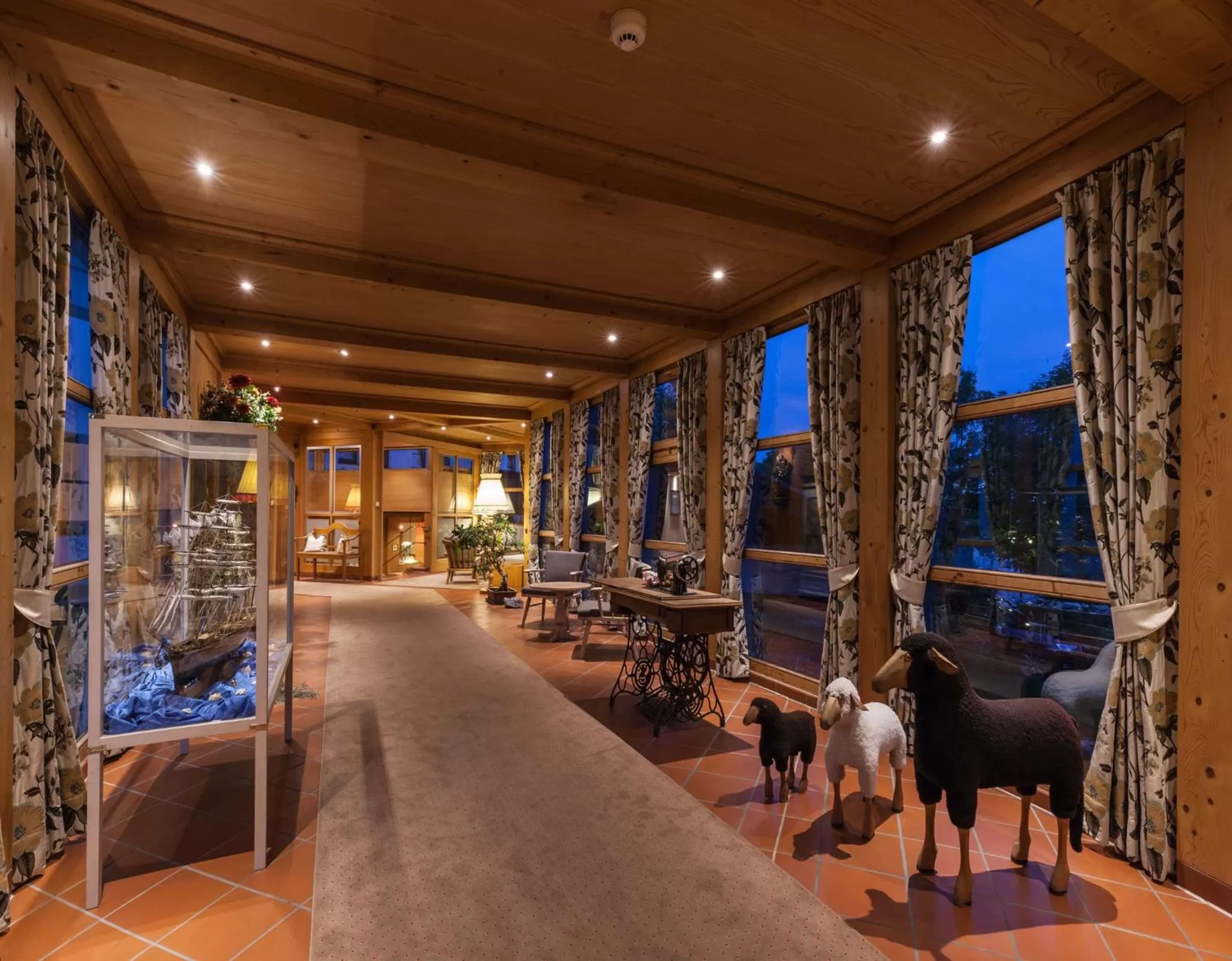 Decorative detail in Hotel Hachinger Hof