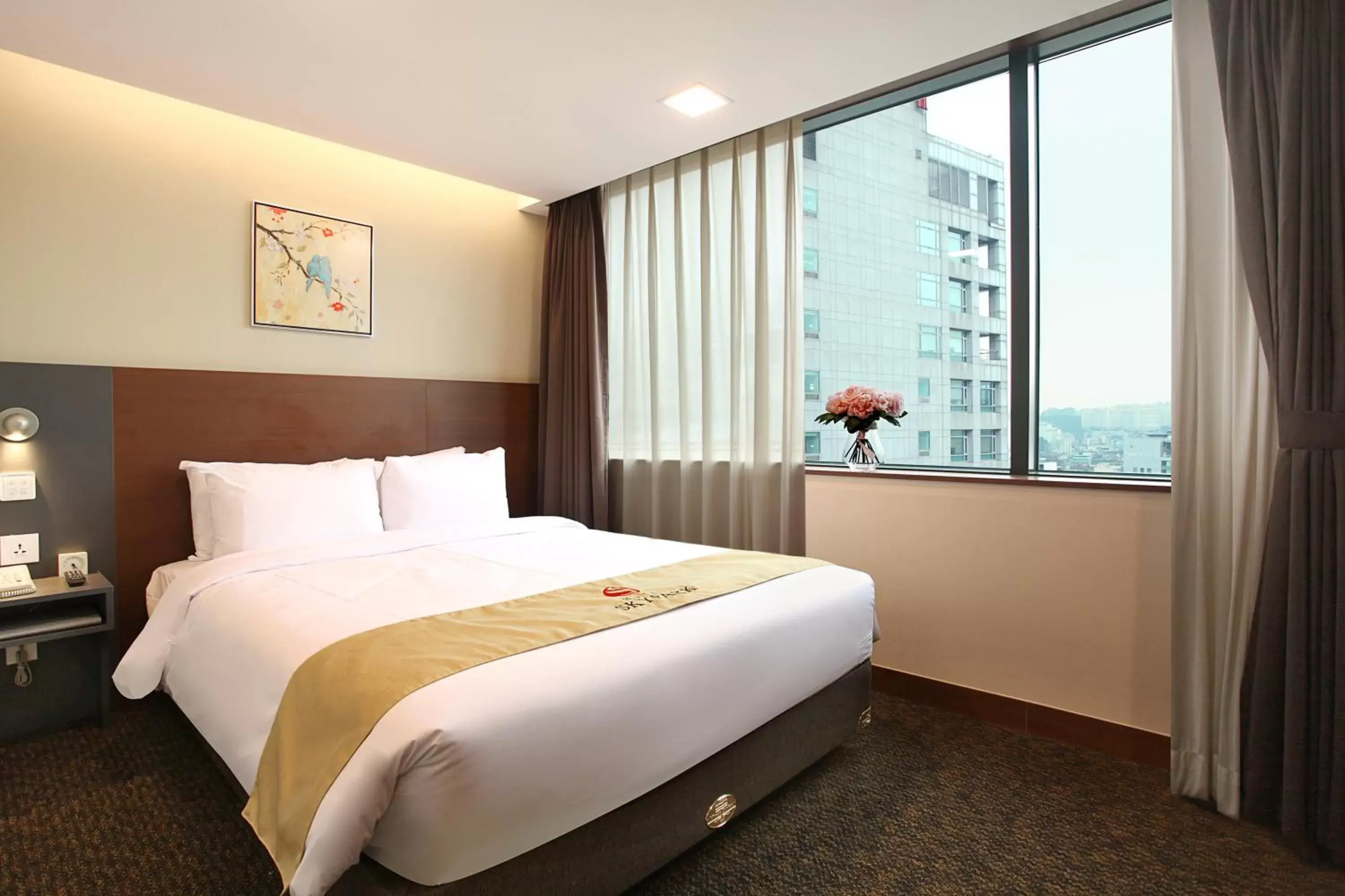 Bedroom, Bed in Hotel Skypark Kingstown Dongdaemun