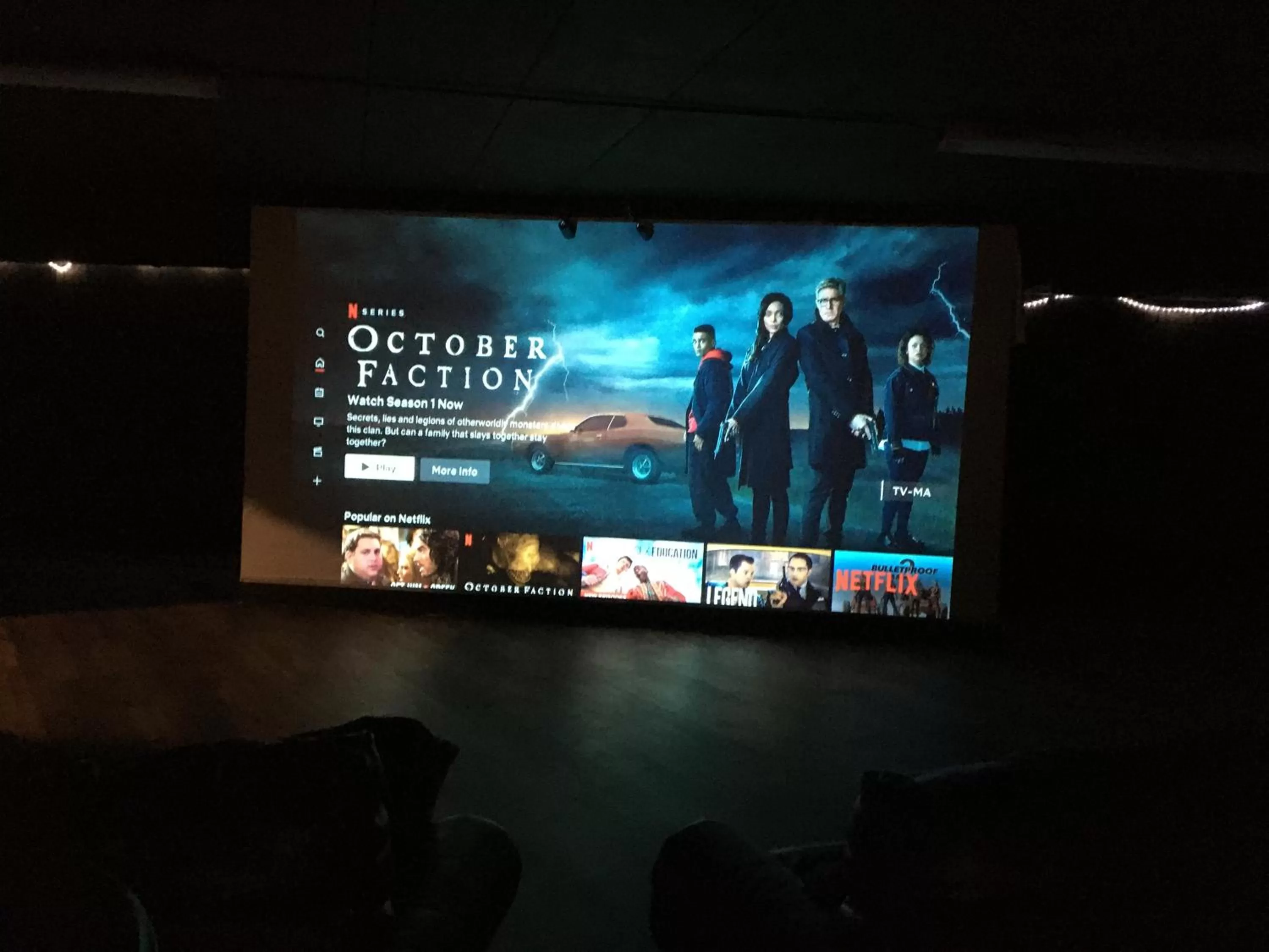 TV/Entertainment Center in Hiawatha Lodge Inn