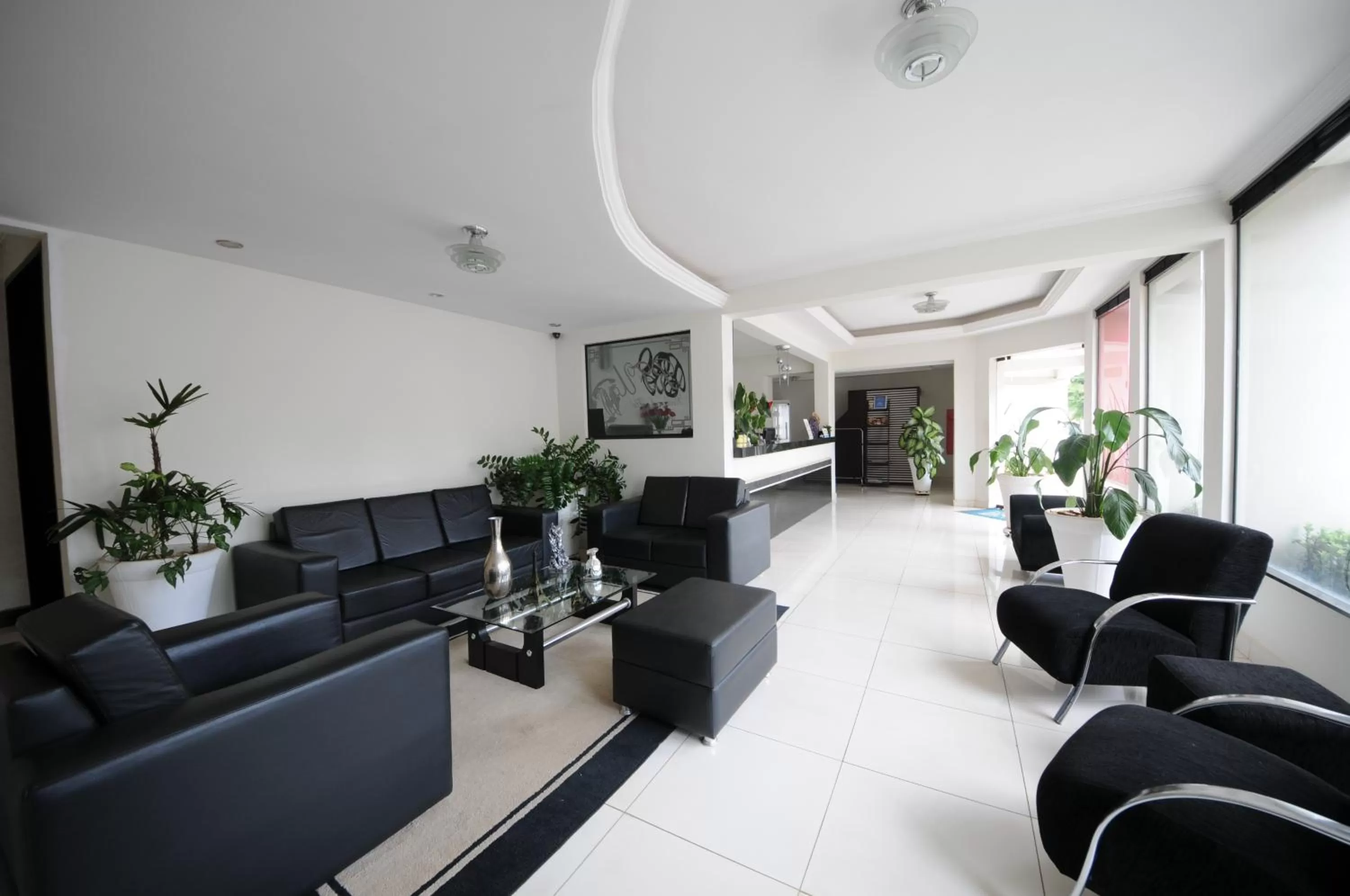 Lobby or reception in Hotel Athenas e Convenções