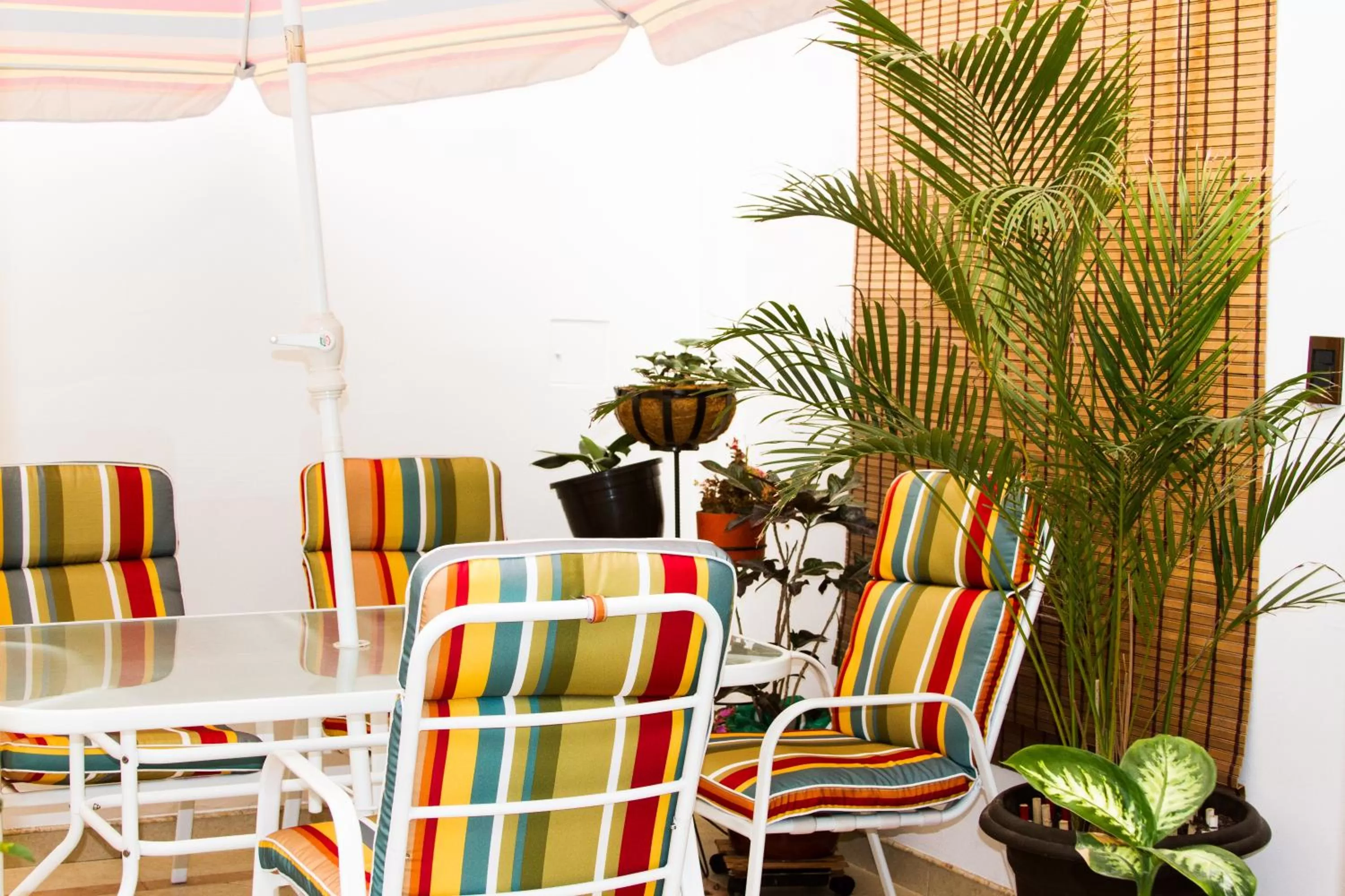 Patio, Dining Area in D'lujo
