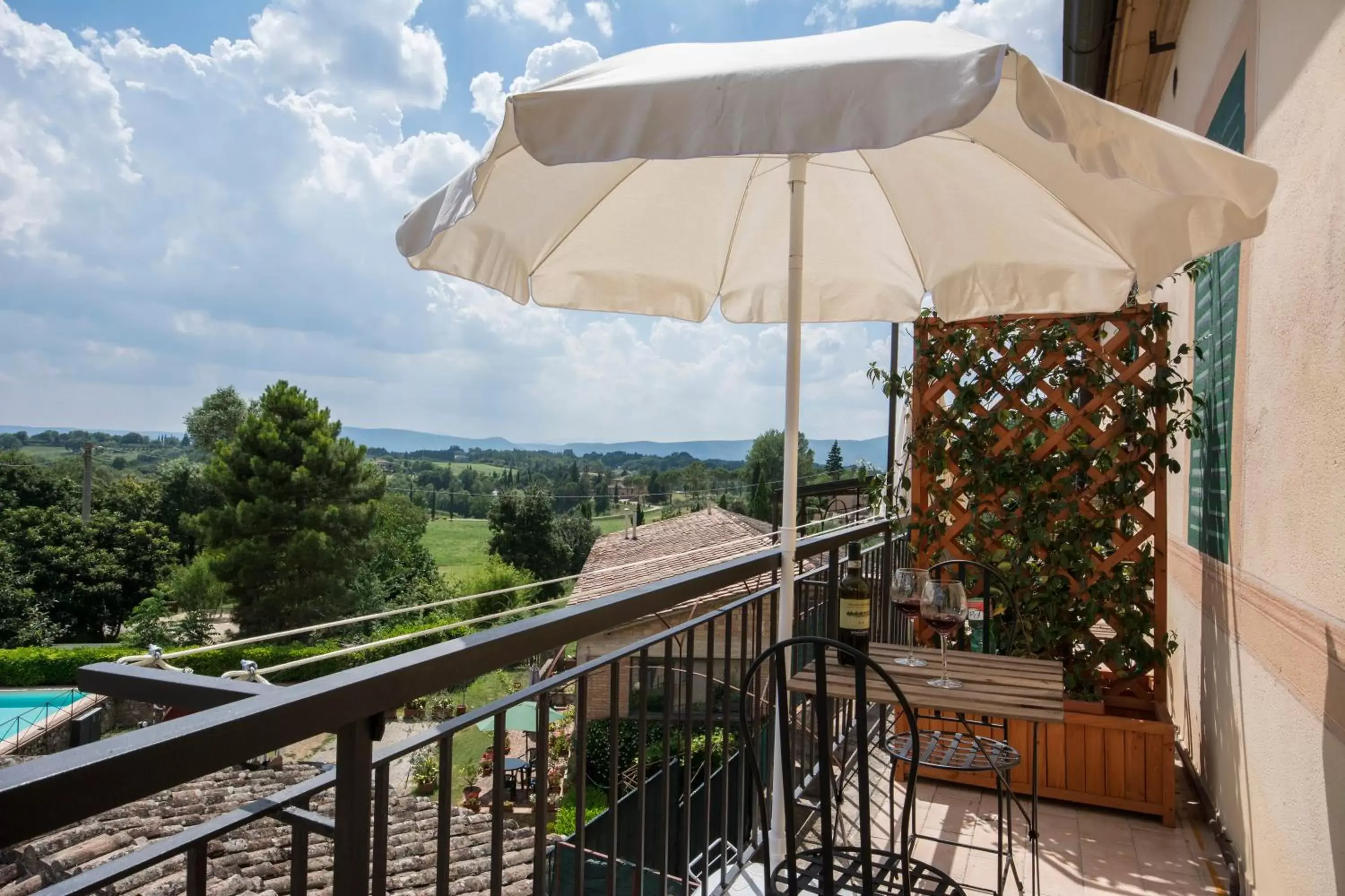 View (from property/room), Balcony/Terrace in Villa Sant’Andrea