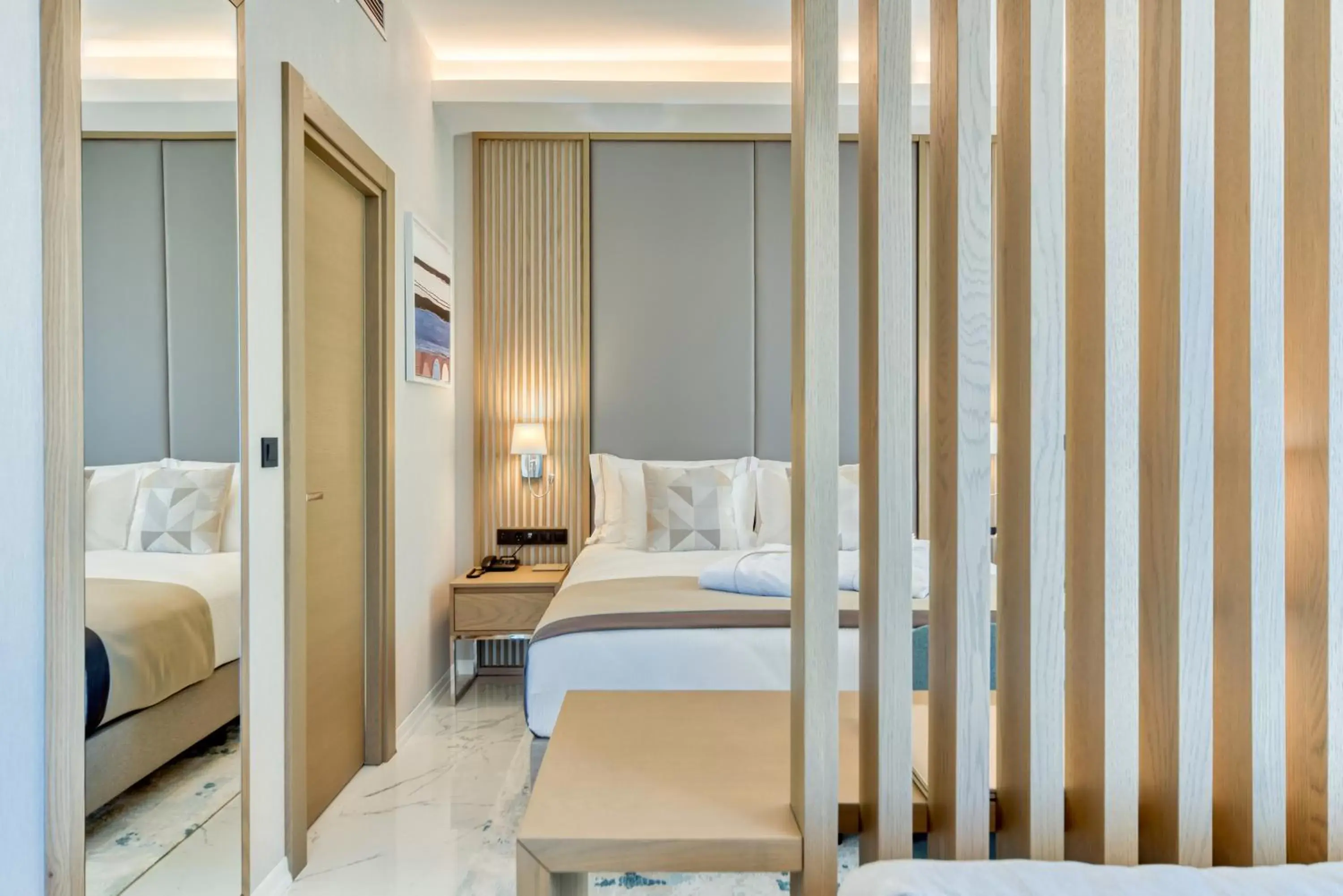 Bed in Hyatt Regency Kotor Bay Resort Bed in Hyatt Regency Kotor Bay Resort