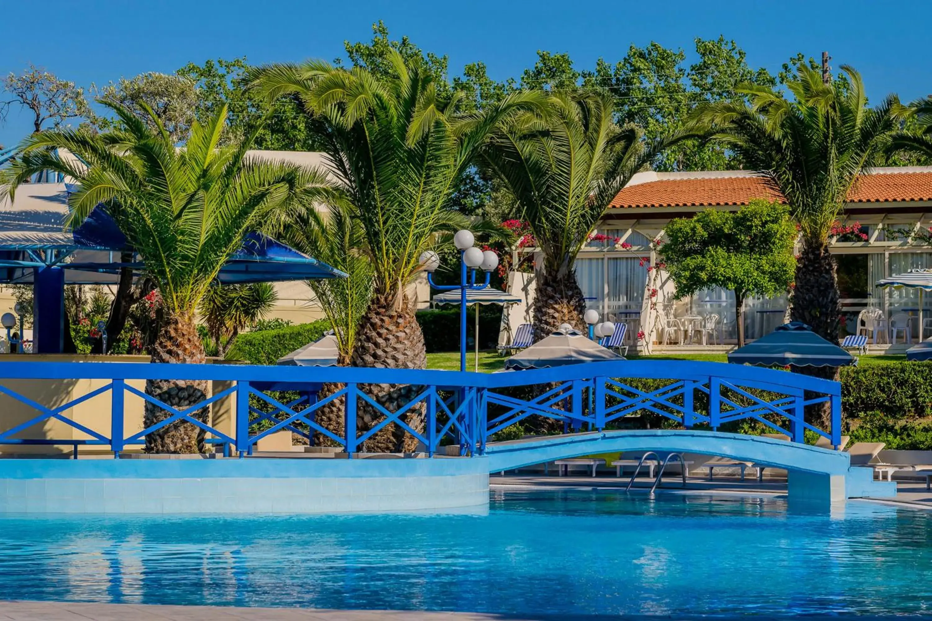 Swimming Pool in Filerimos Village Hotel