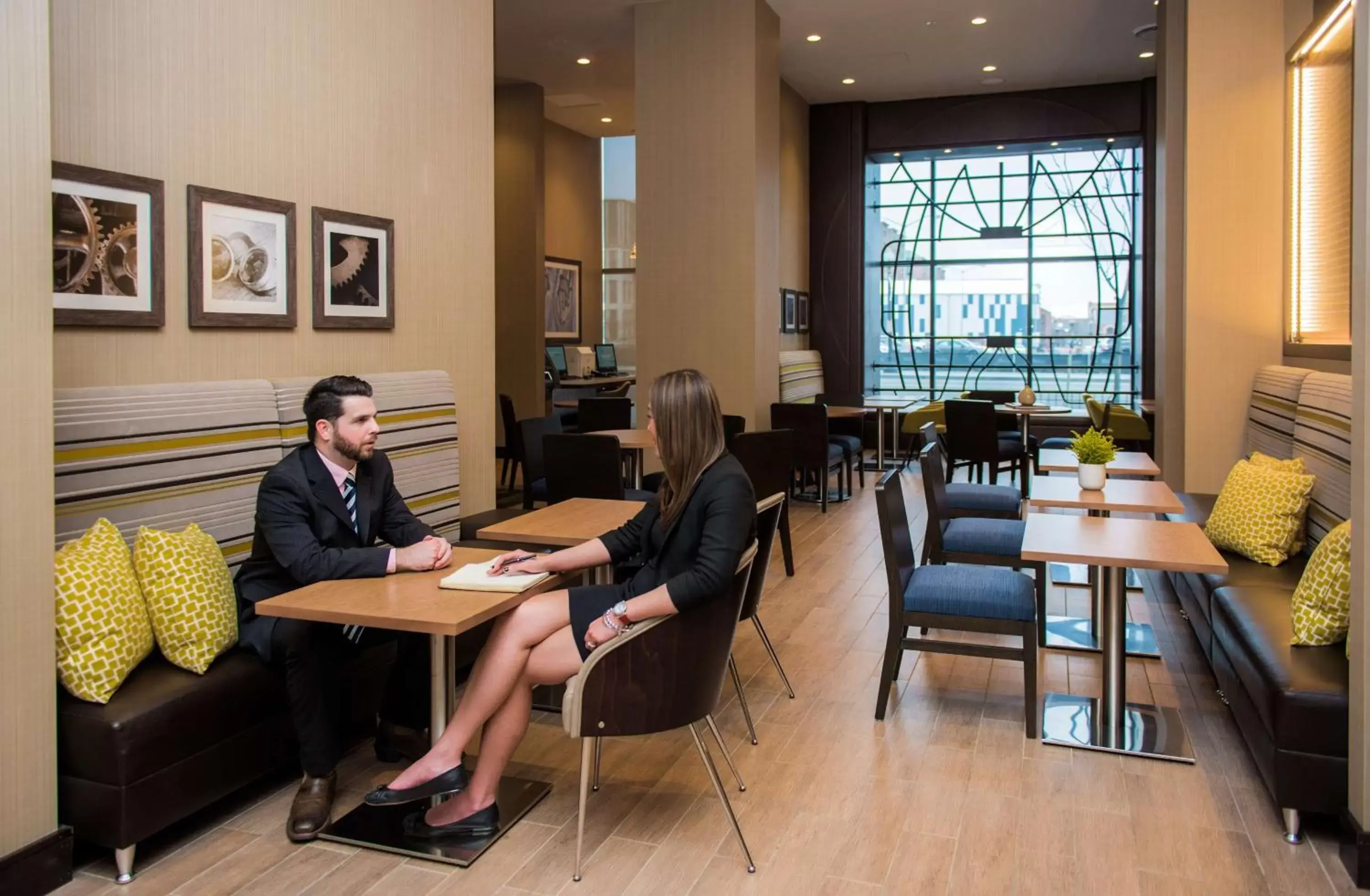 Lobby or reception in Hampton Inn & Suites Washington, D.C. - Navy Yard Lobby or reception in Hampton Inn & Suites Washington, D.C. - Navy Yard