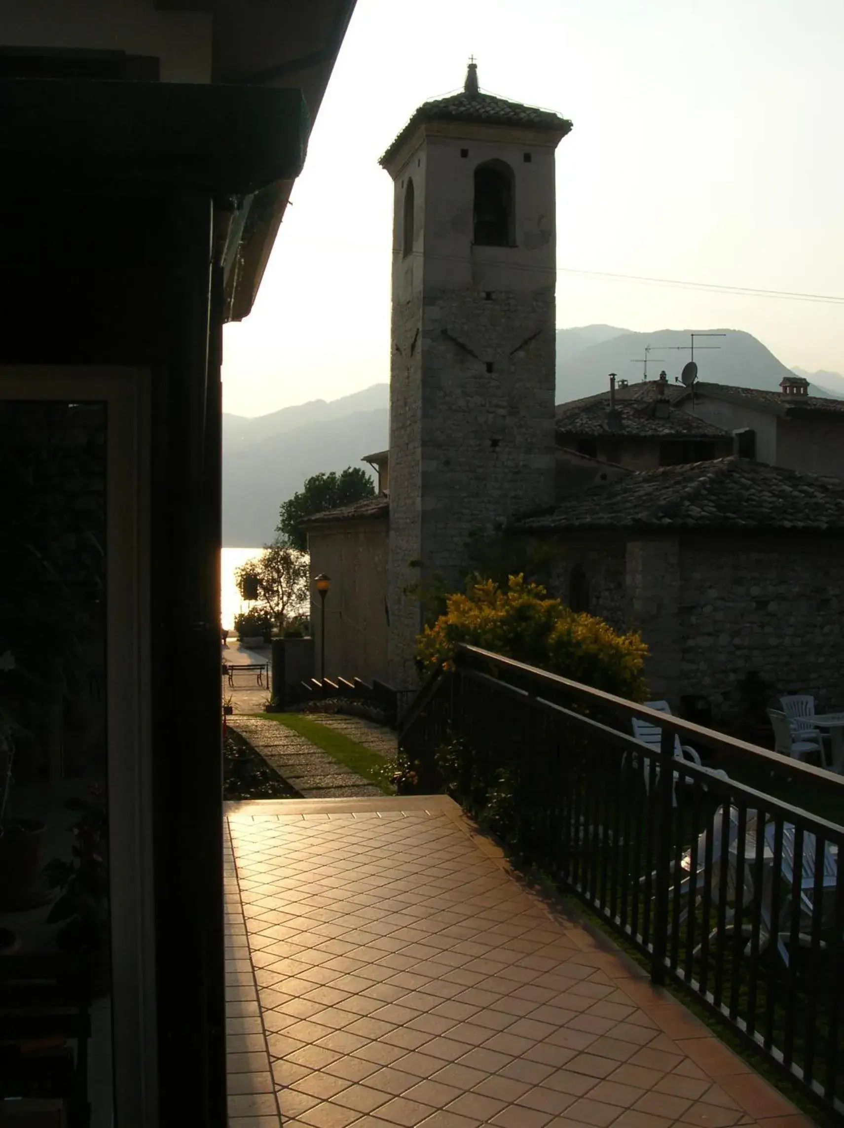 Garden view in Albergo Casa Este