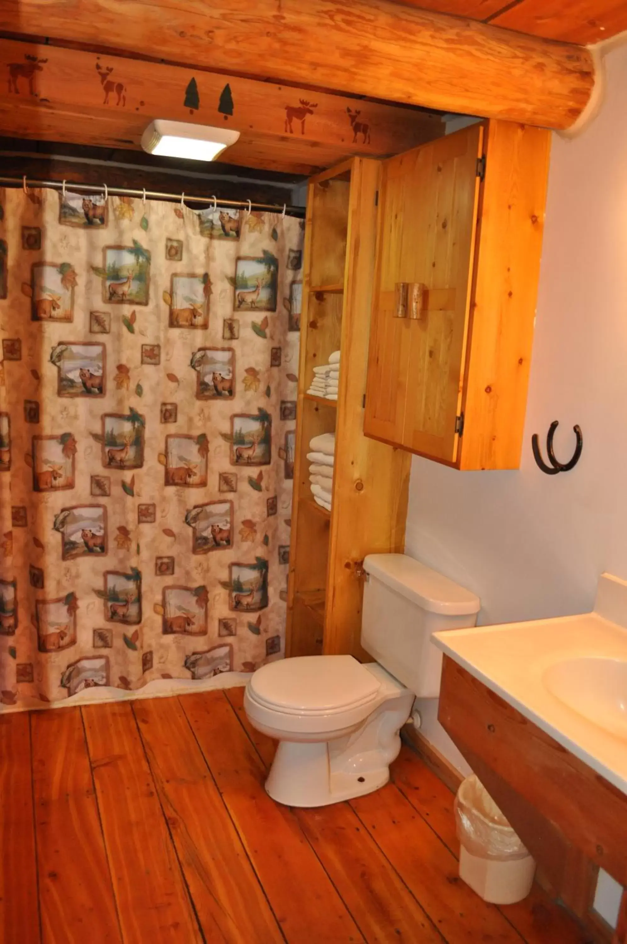 Bathroom in Crooked Creek Guest Ranch