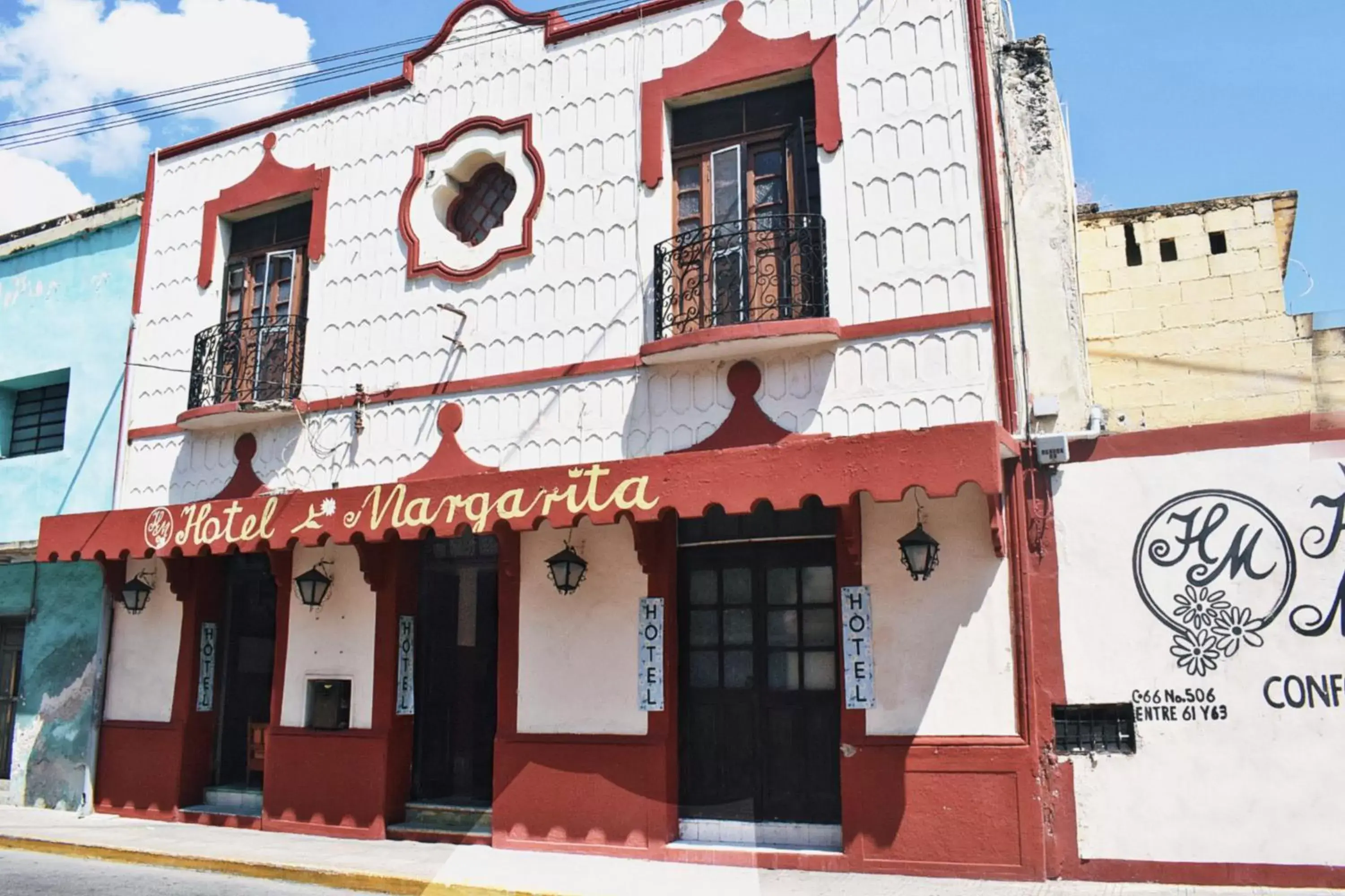 Facade/entrance in Hotel Margarita