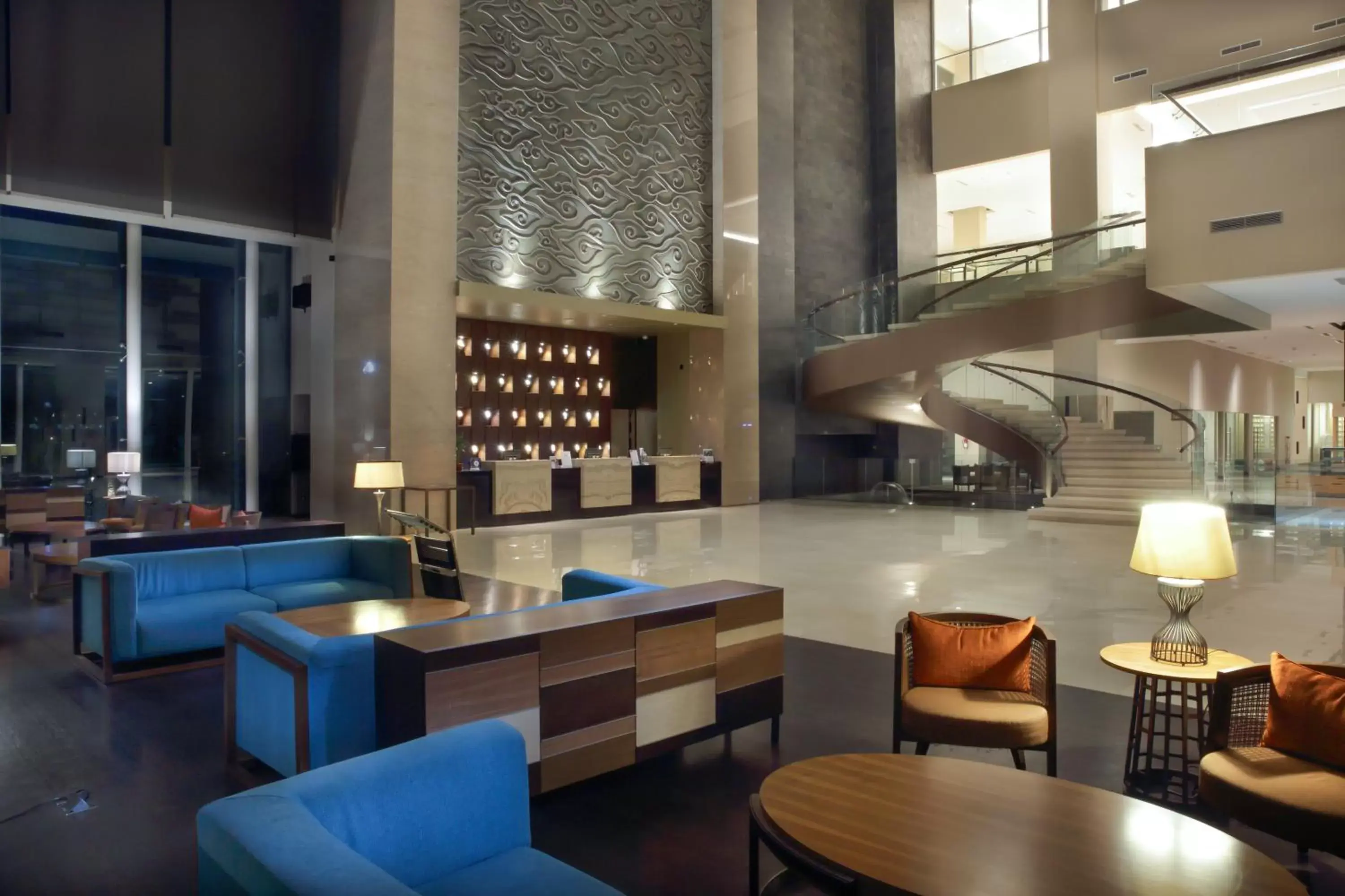 Lobby or reception in The Luxton Cirebon Hotel and Convention Lobby or reception in The Luxton Cirebon Hotel and Convention