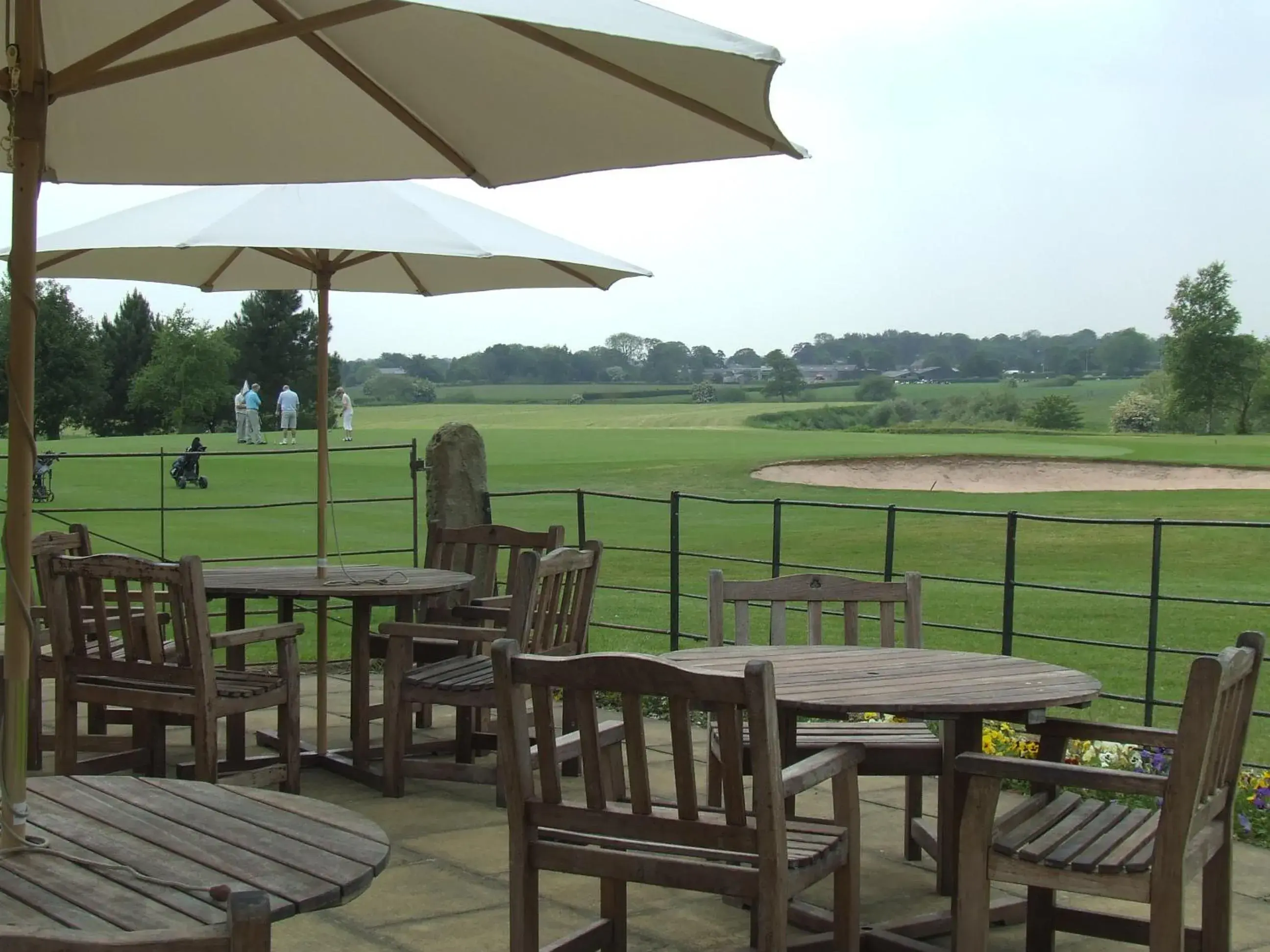 Patio in Best Western Preston Garstang Country Hotel and Golf Club