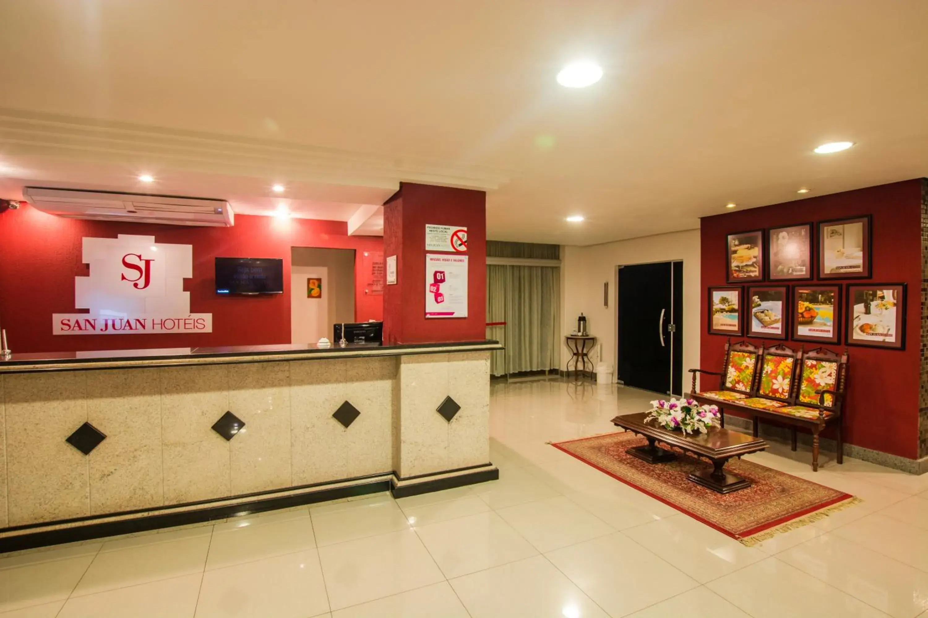 Lobby or reception in SJ Tour - San Juan Foz do Iguaçu Lobby or reception in SJ Tour - San Juan Foz do Iguaçu