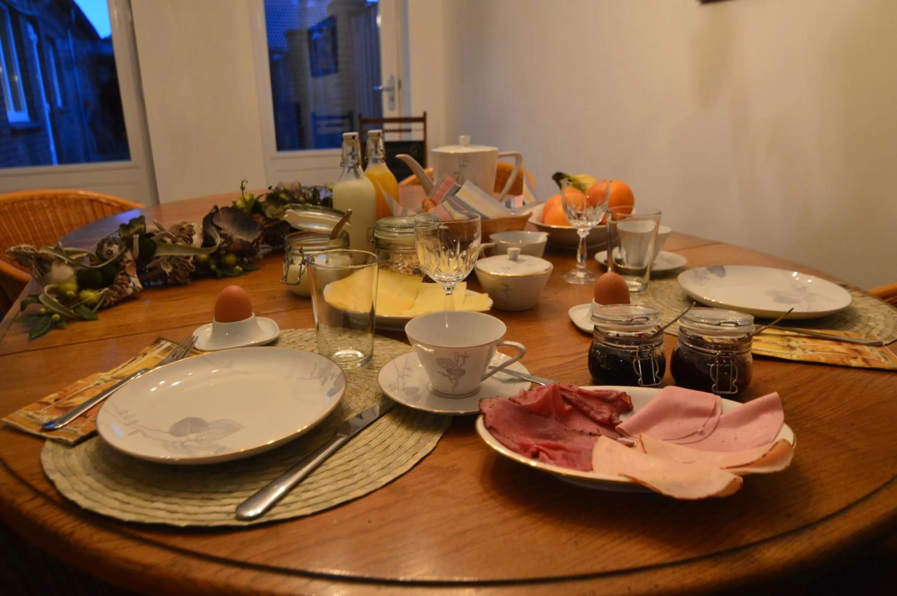 Food close-up in B&B de Pottenbakkershoeve