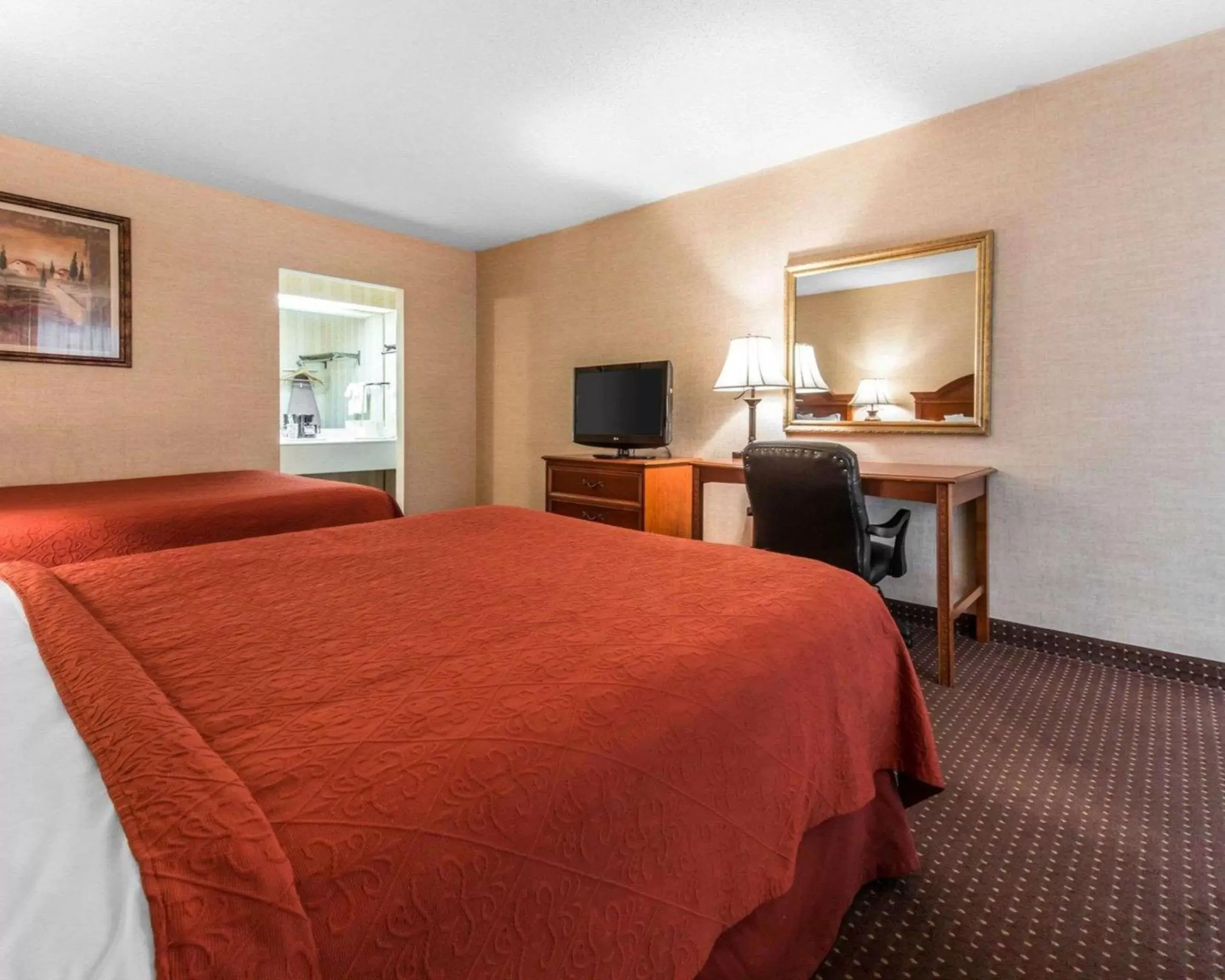 Photo of the whole room, Bed in Quality Inn & Suites Conference Center Across from Casino