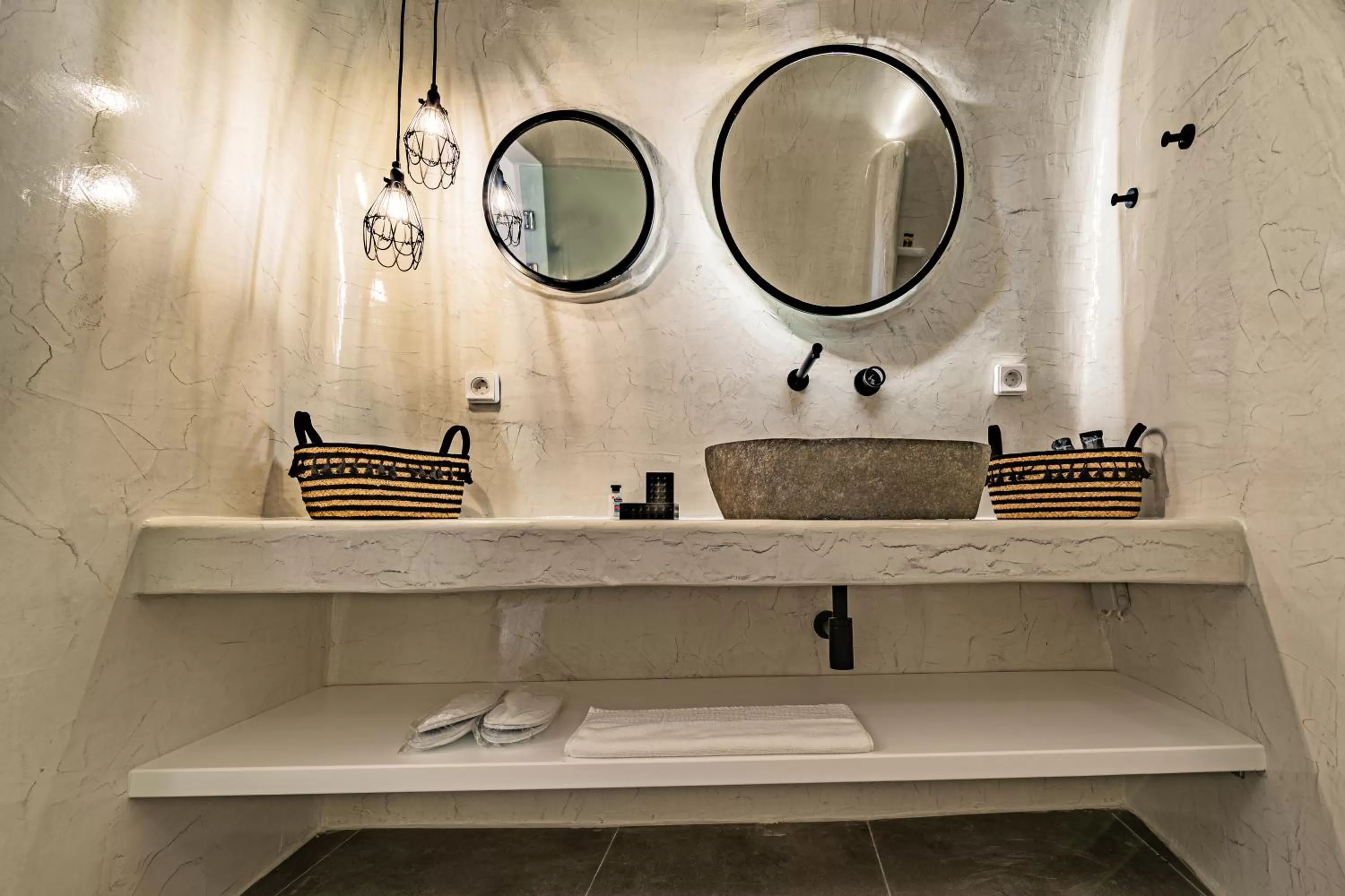 Bathroom in Eternity Suites Santorini