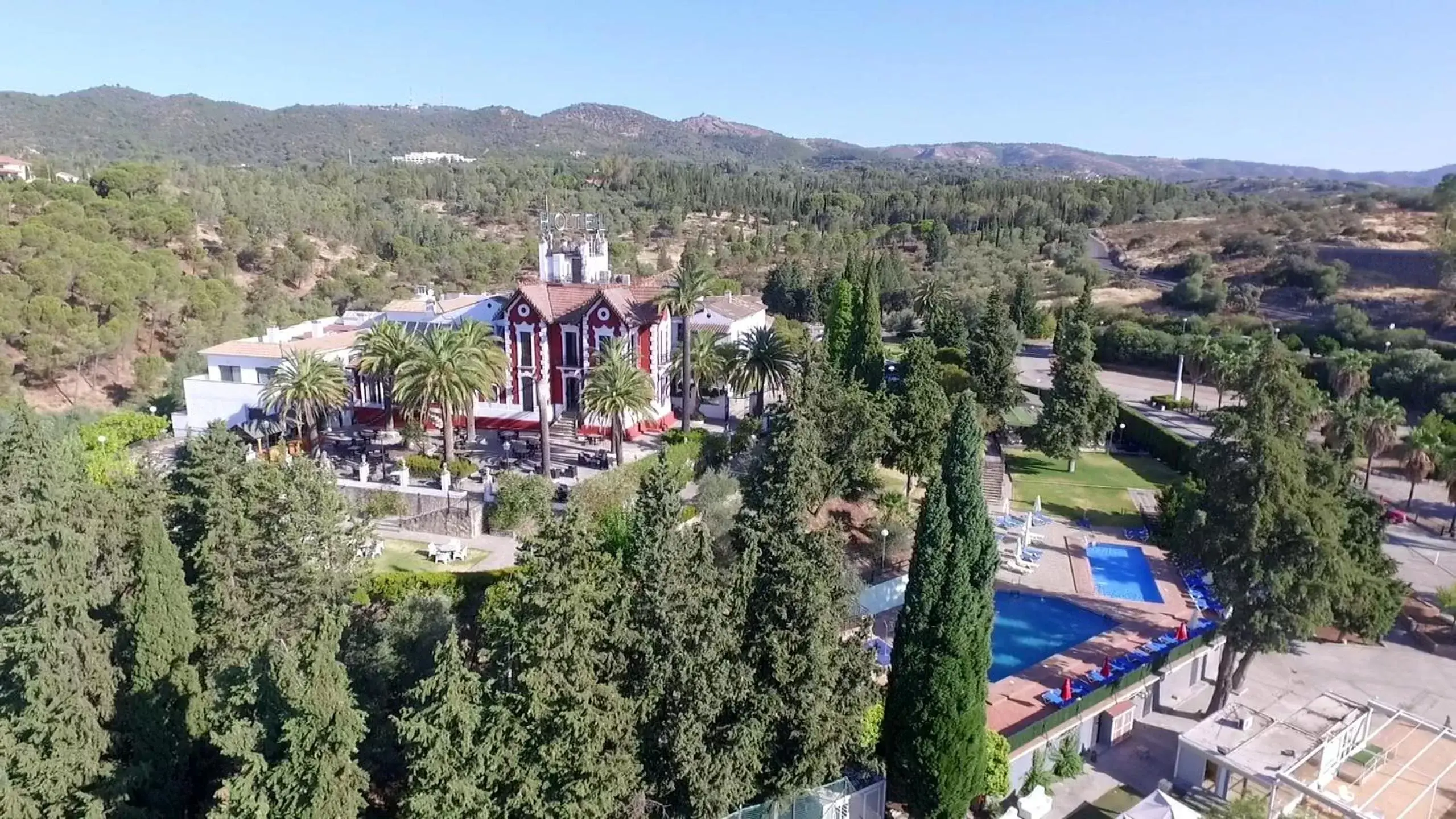 Day, Bird's-eye View in Hotel Finca Los Abetos