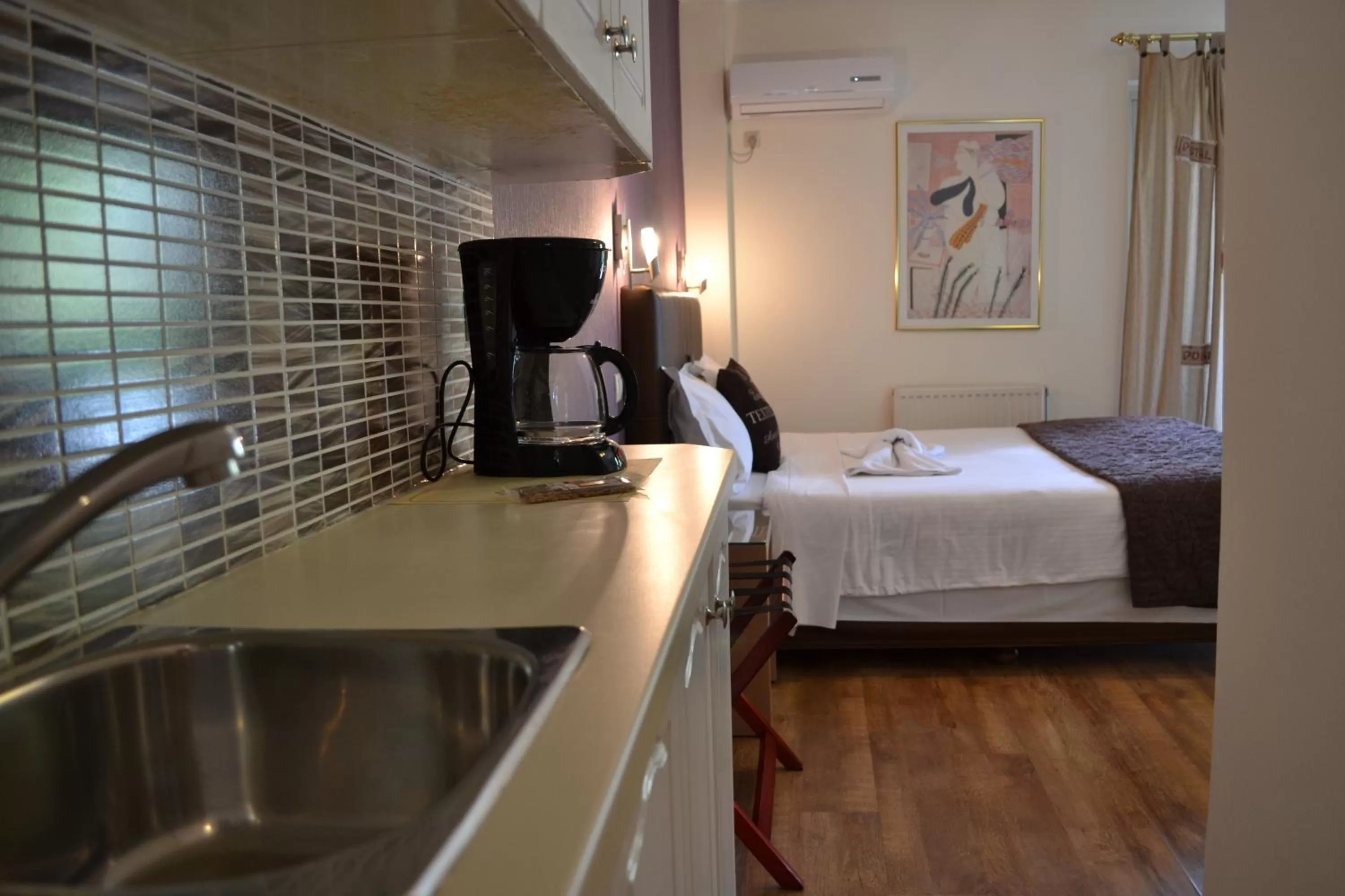 Bed in Rivitel Marousi Apartments