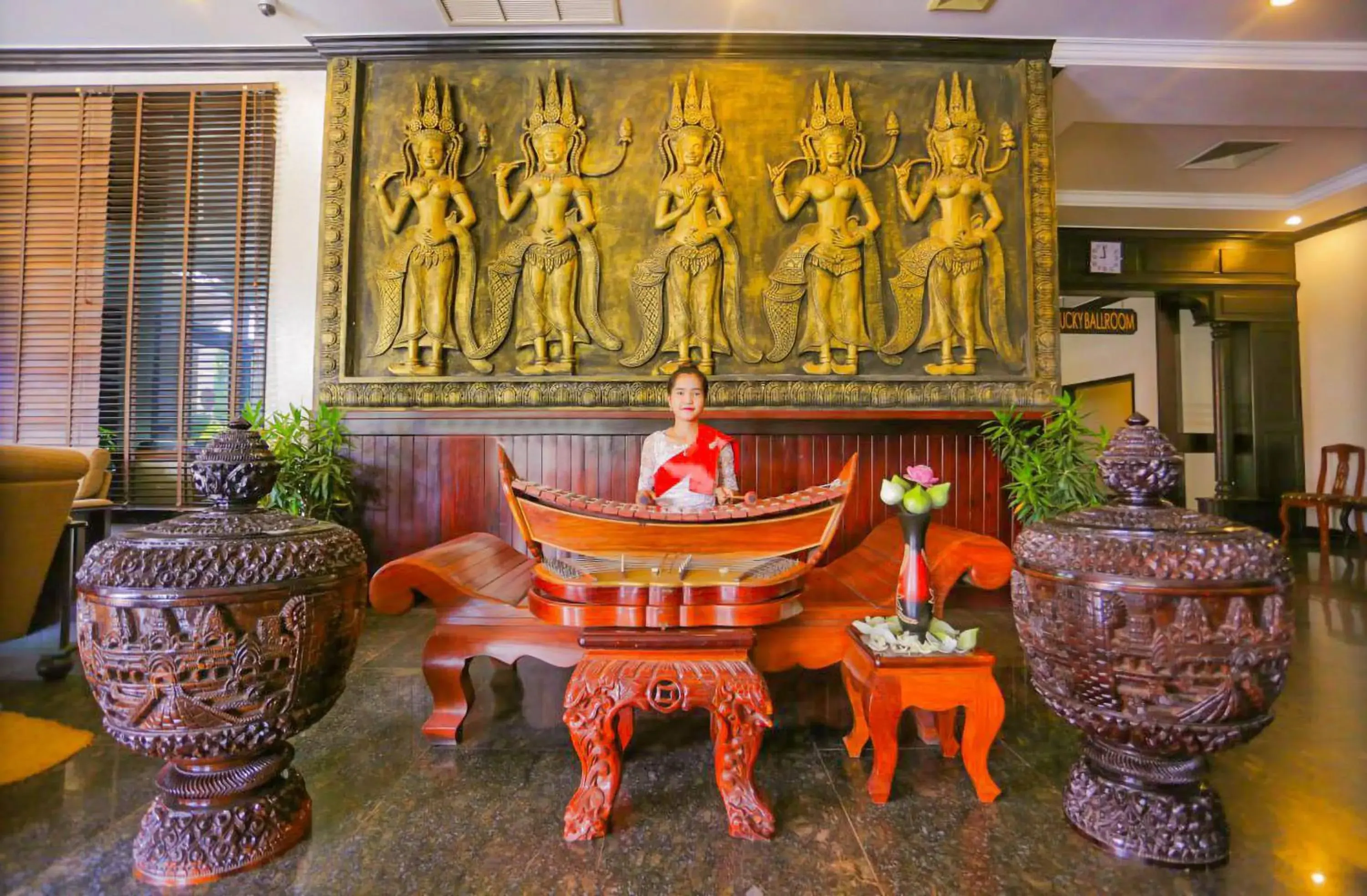 Lobby or reception, Seating Area in Lucky Angkor Hotel & Spa