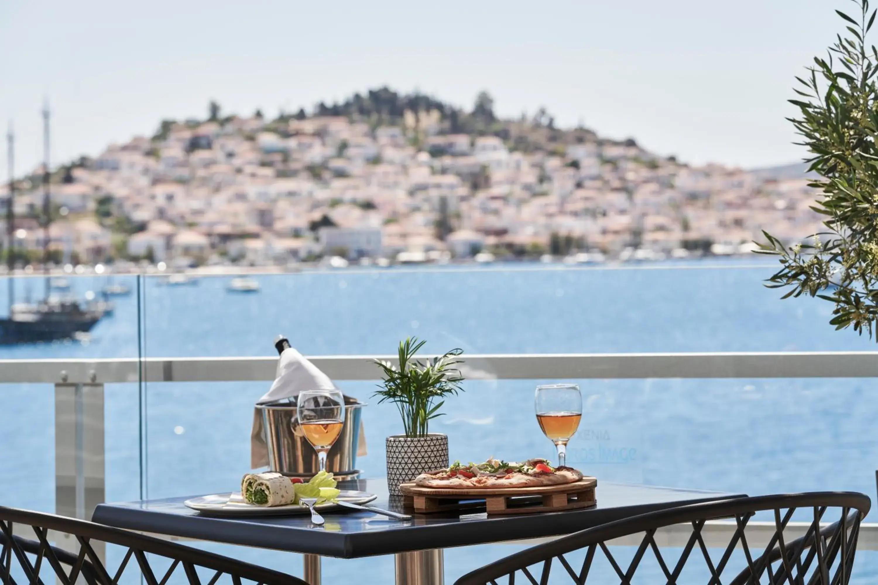 Restaurant/places to eat in Xenia Poros Image Hotel