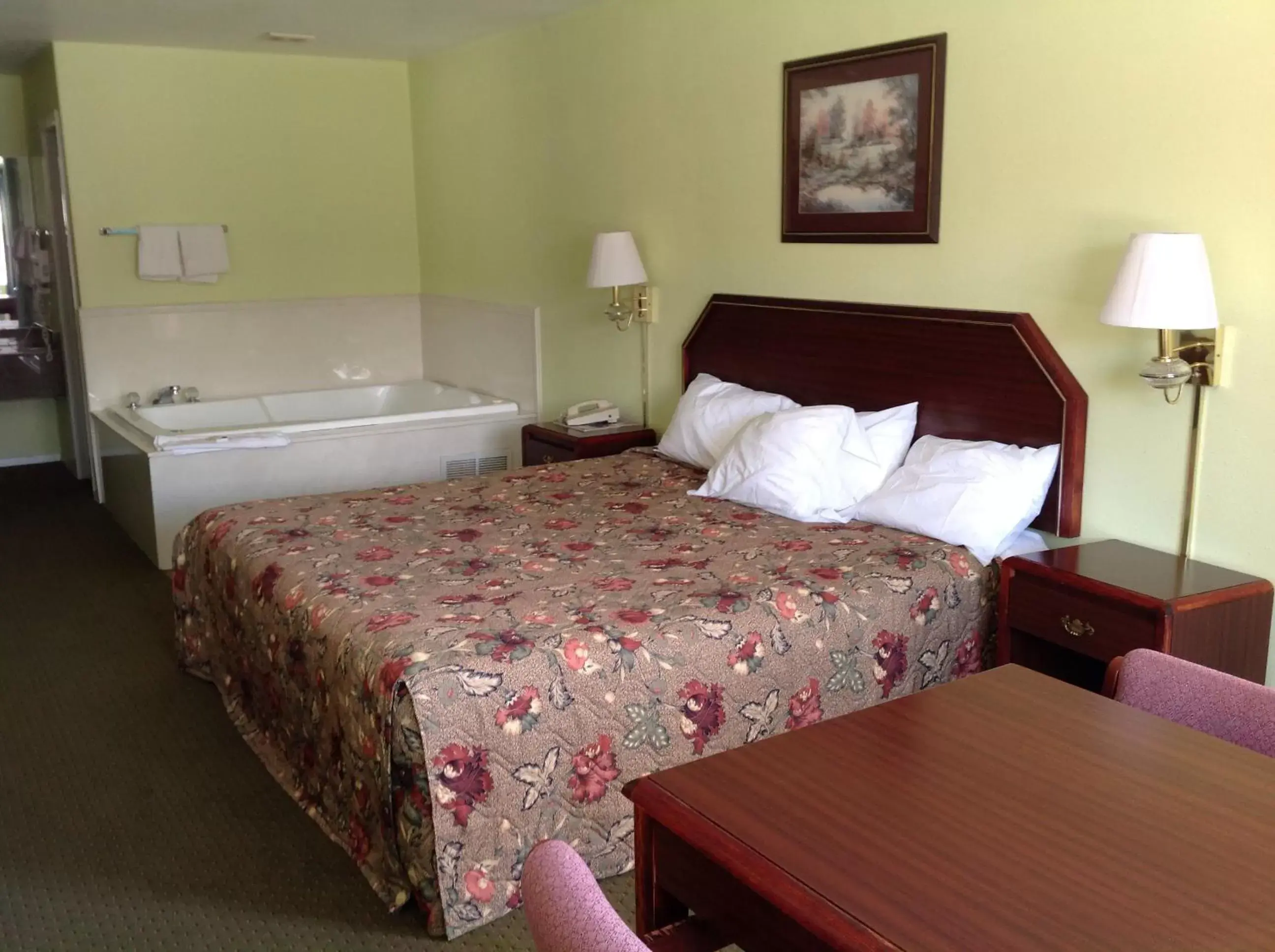 Bed in Executive Inn Tulia