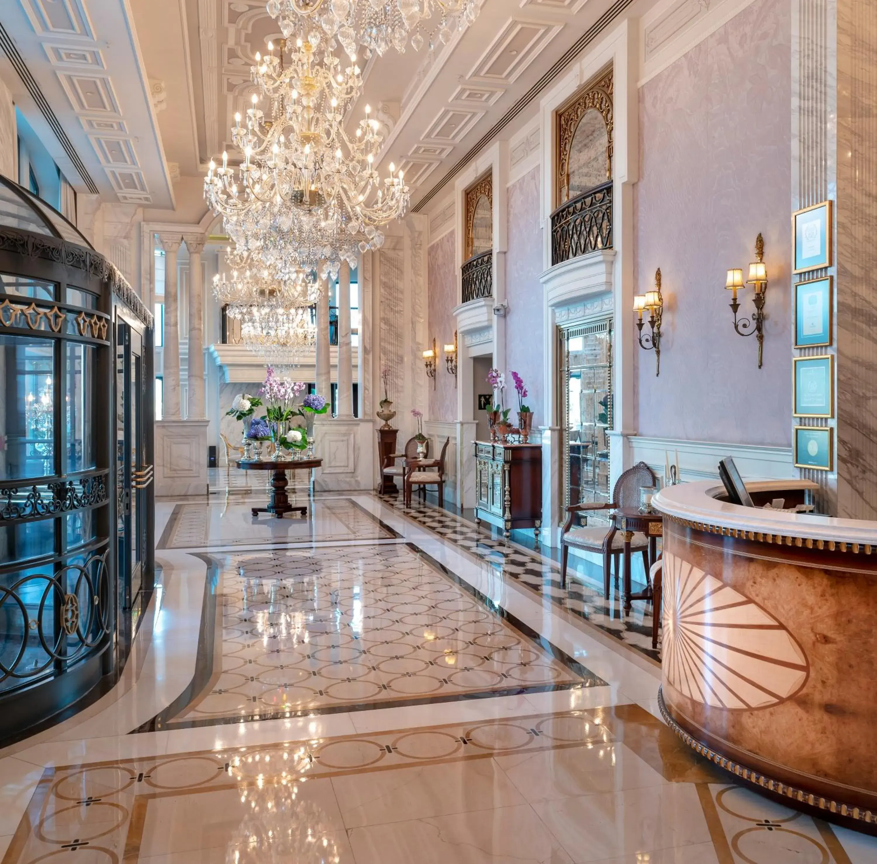 Lobby or reception in Rixos Pera Istanbul